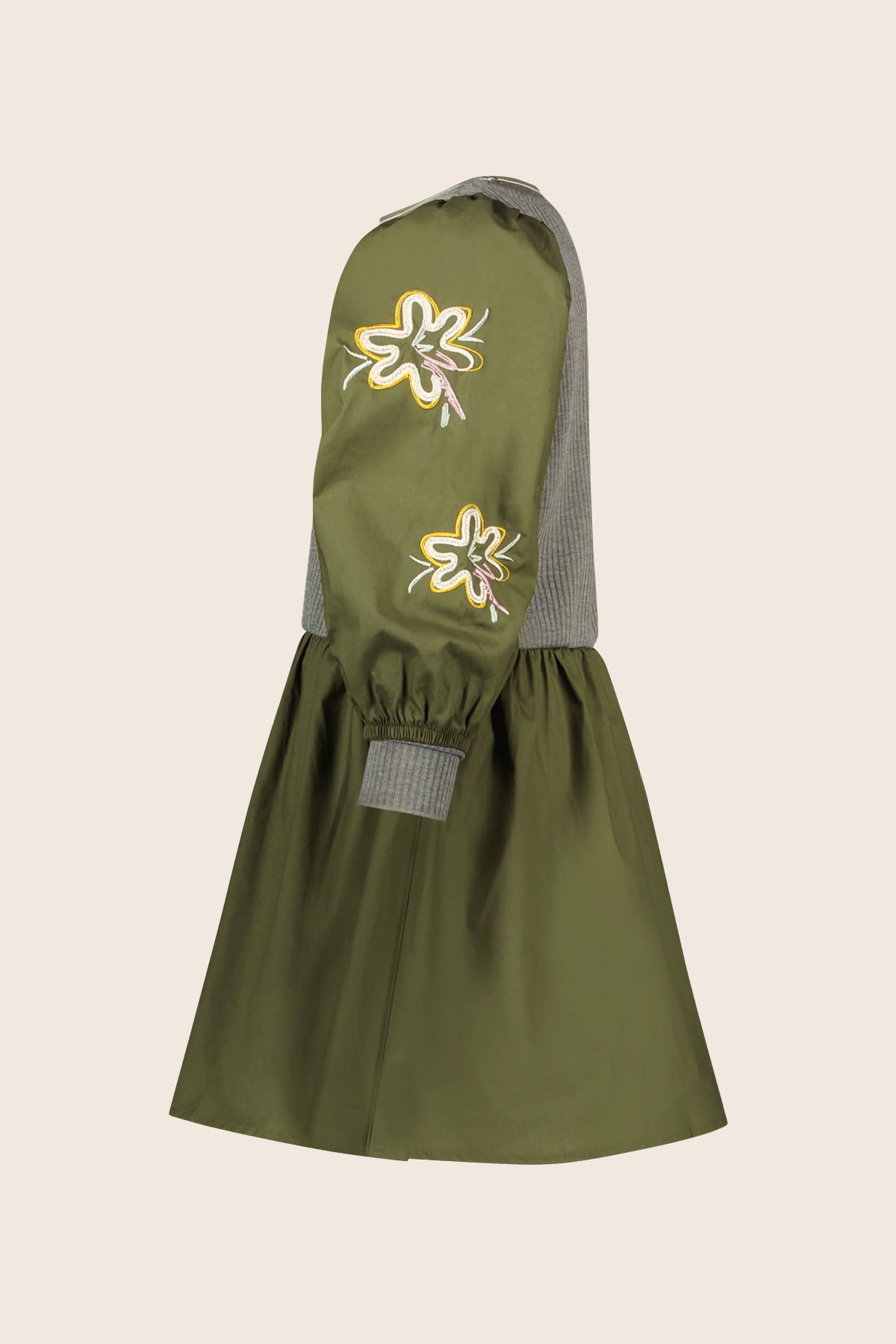 LikeFLO Dress Minthe Army - LikeFlo