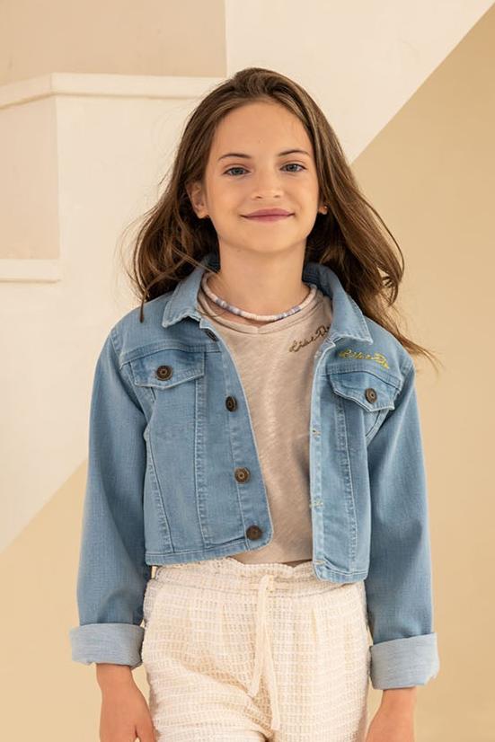 Like FLO Jacket Antonia Light Denim