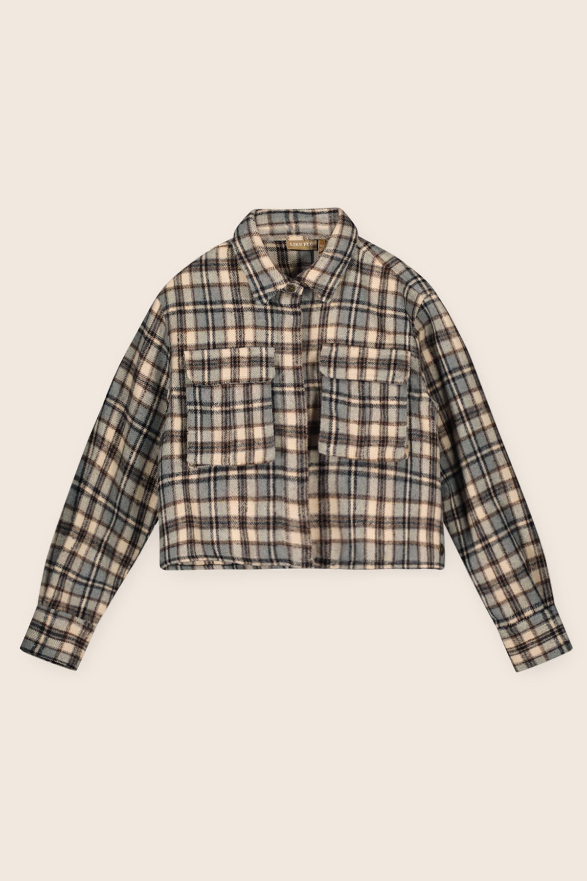 Like Flo Blouse Cassy Espresso