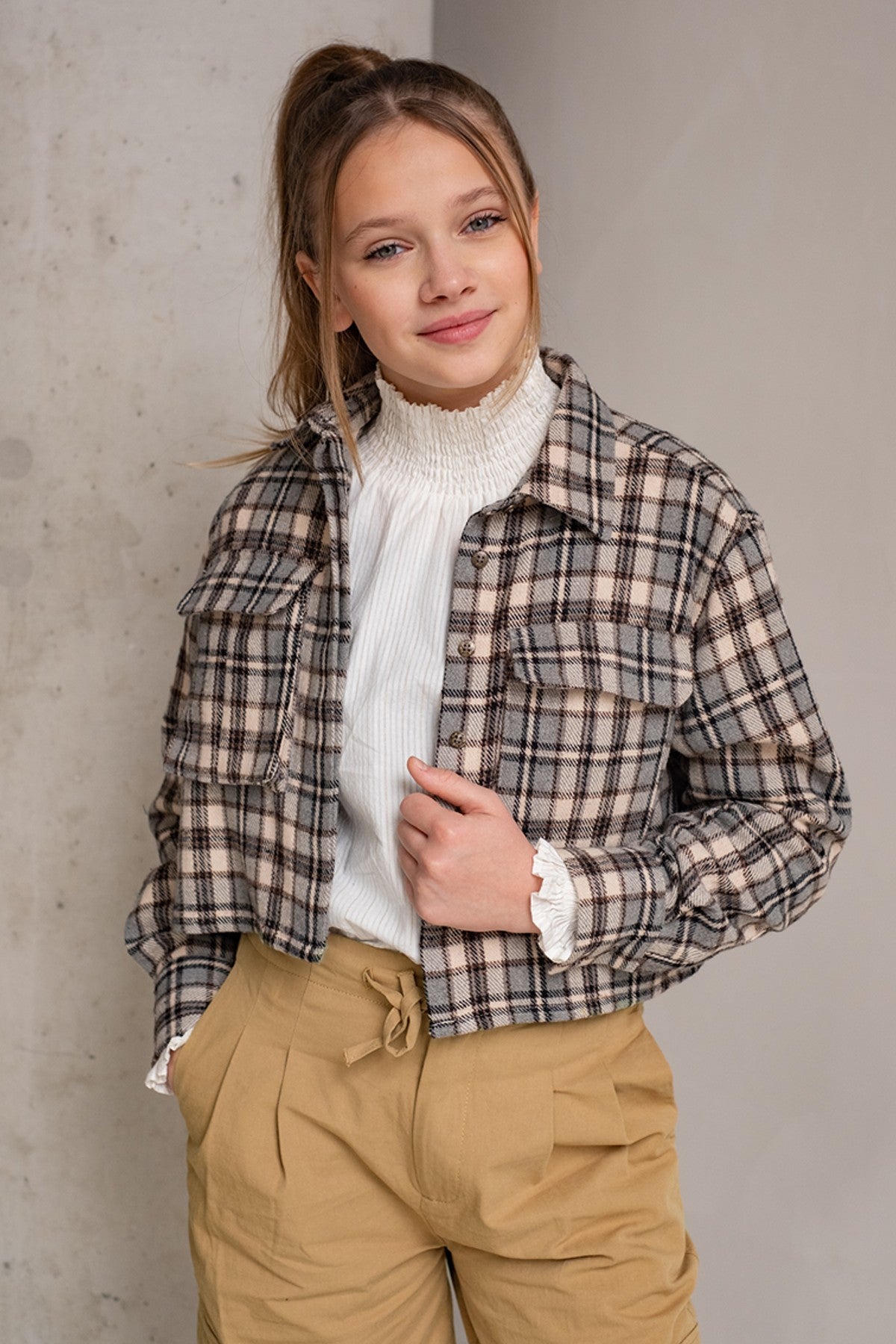 Like Flo Blouse Cassy Espresso