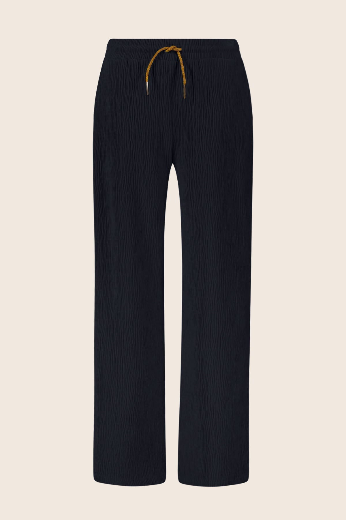 LikeFLO Girls Fem Flo Velvet Pants With String In Wb Navy - LikeFlo