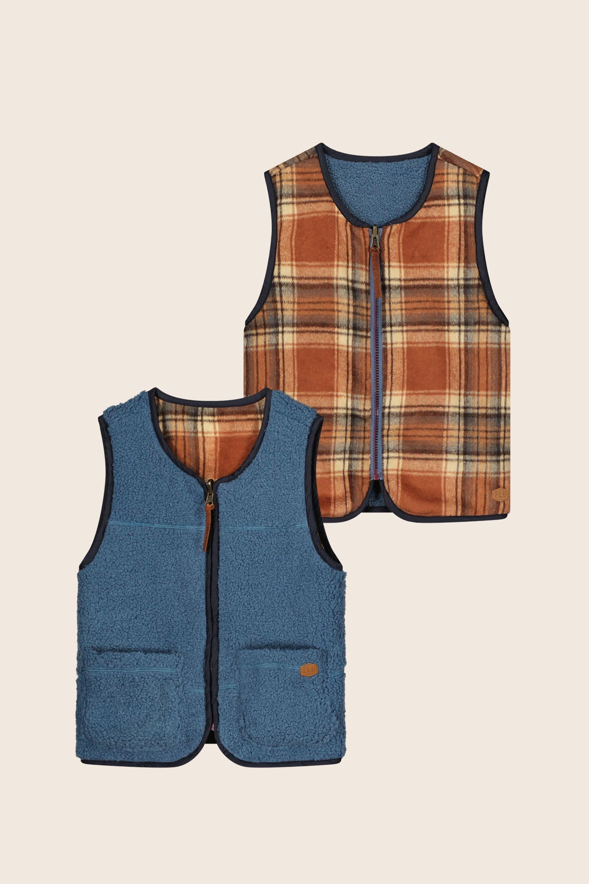 Like Flo Bodywarmer reversible Dali Blue