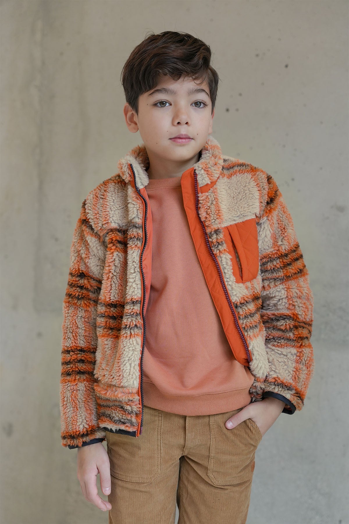 Like Flo Cardigan KIMI Warm orange
