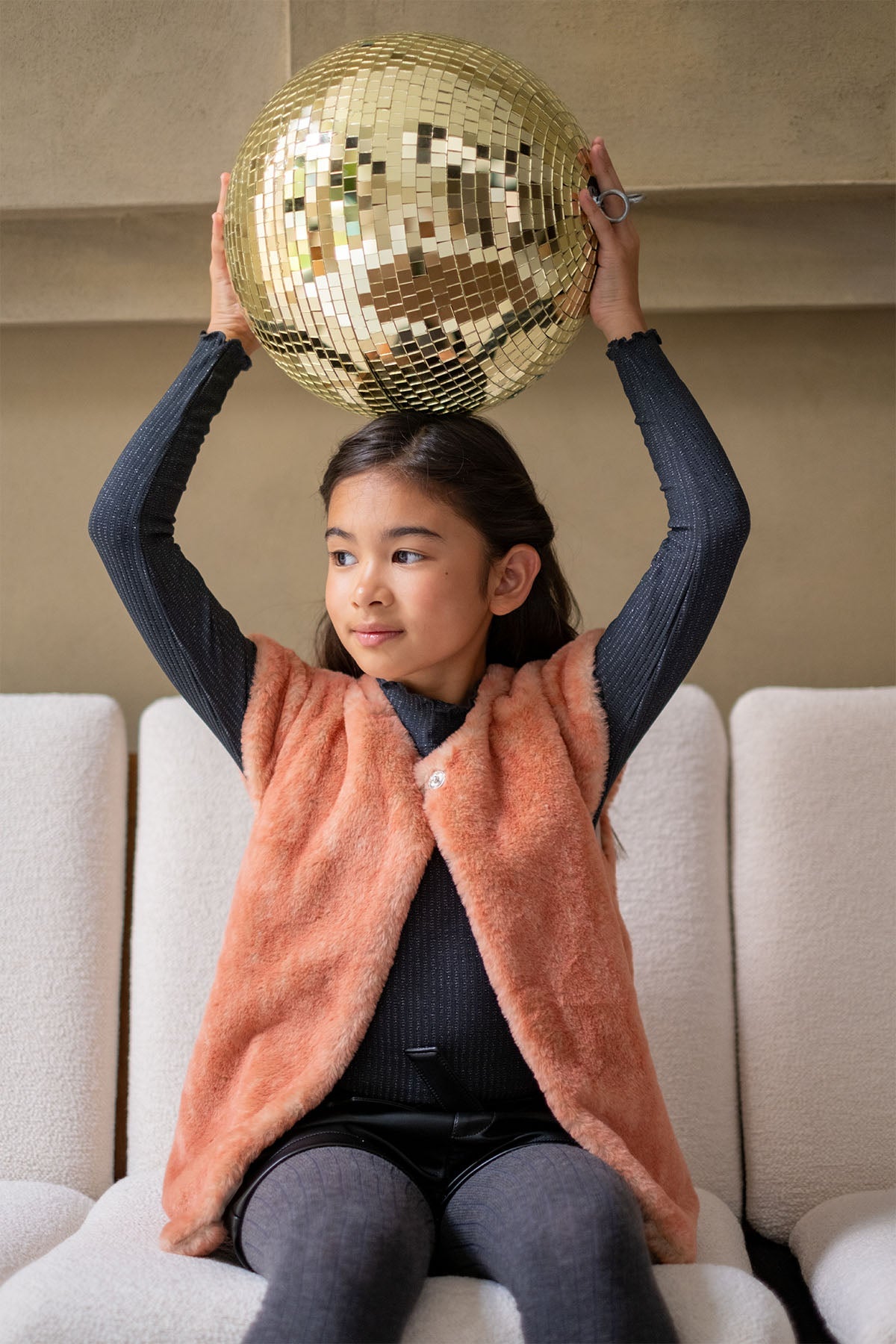 Like Flo Doutze Bodywarmer Oranje