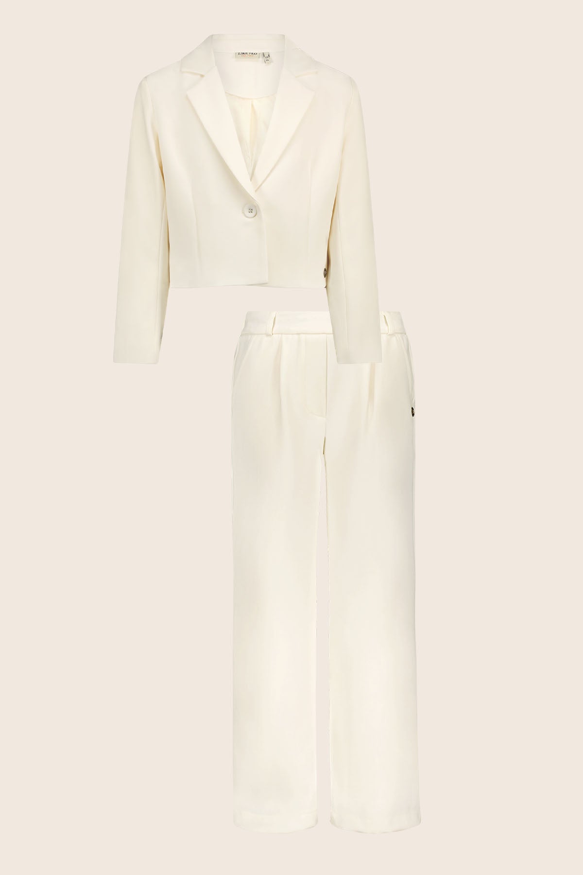 Like FLO Bella two-piece suit Off white