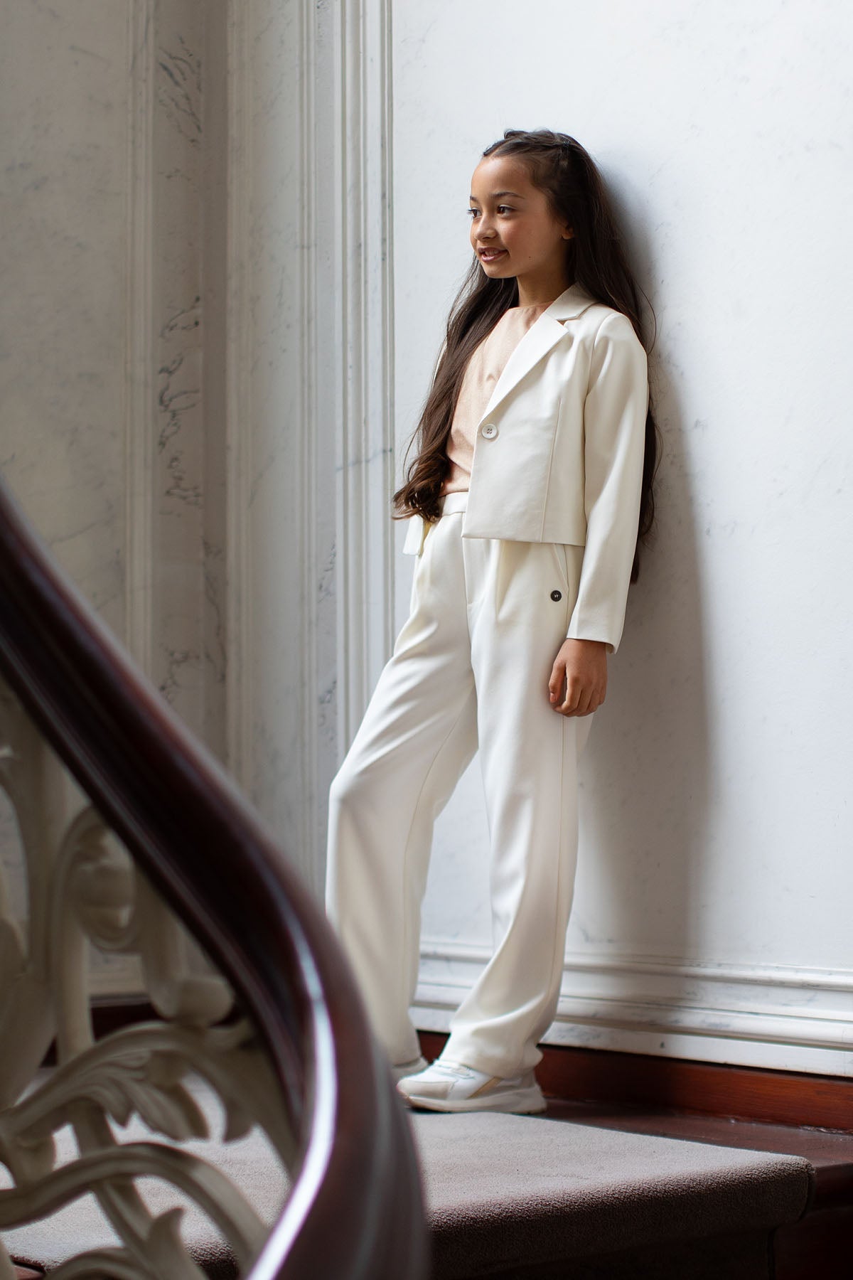 Like FLO Bella Blazer Off White