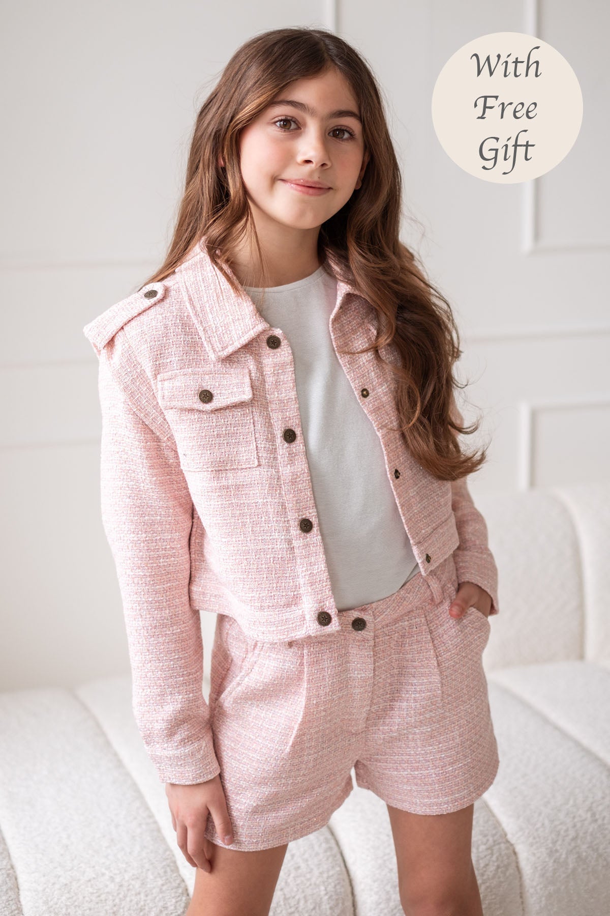 Like FLO Abby Jacket Lt Pink