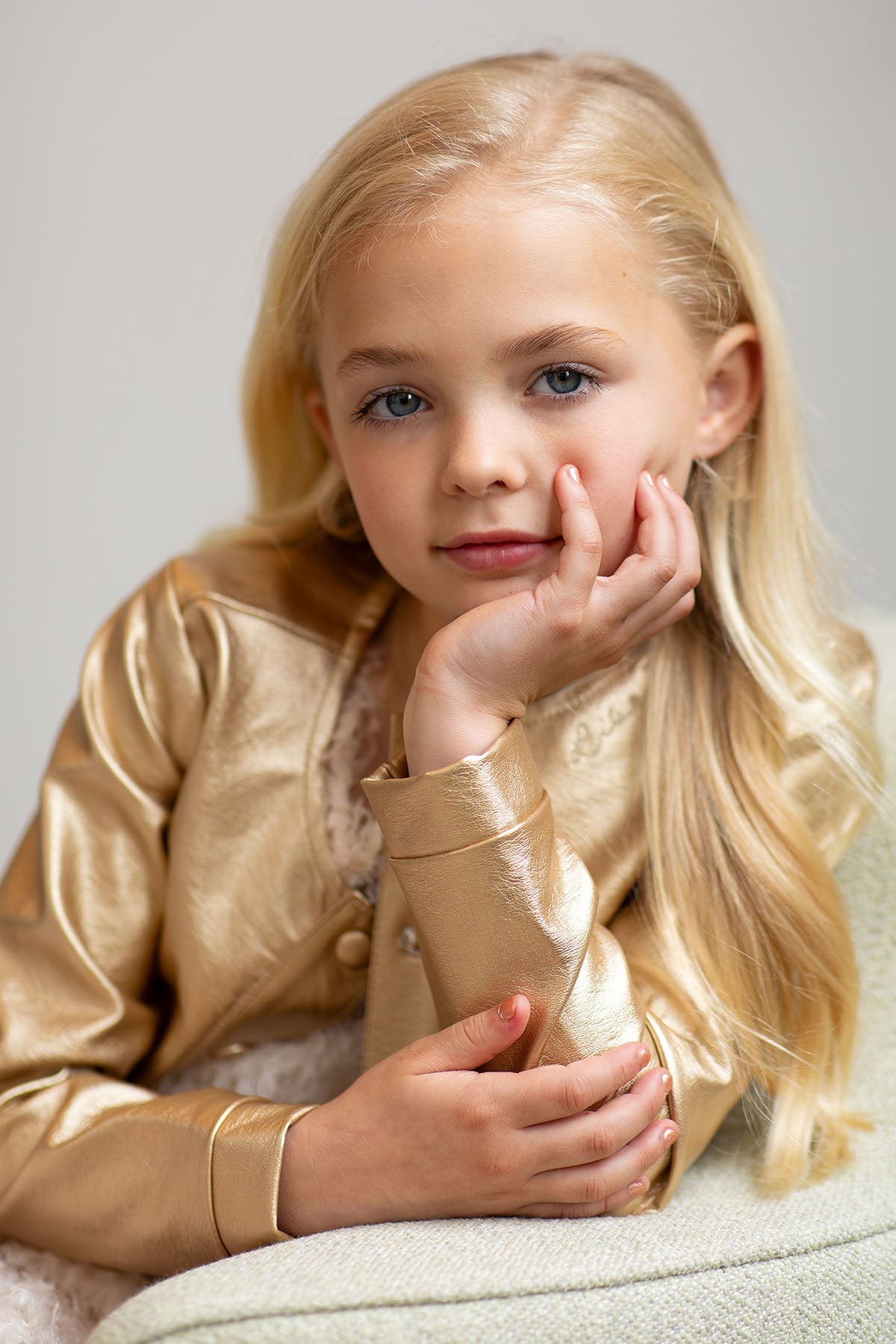 Like FLO Amelie Jacket Gold