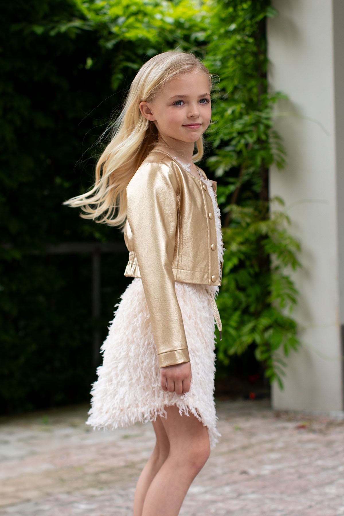 Like FLO Amelie Jacket Gold