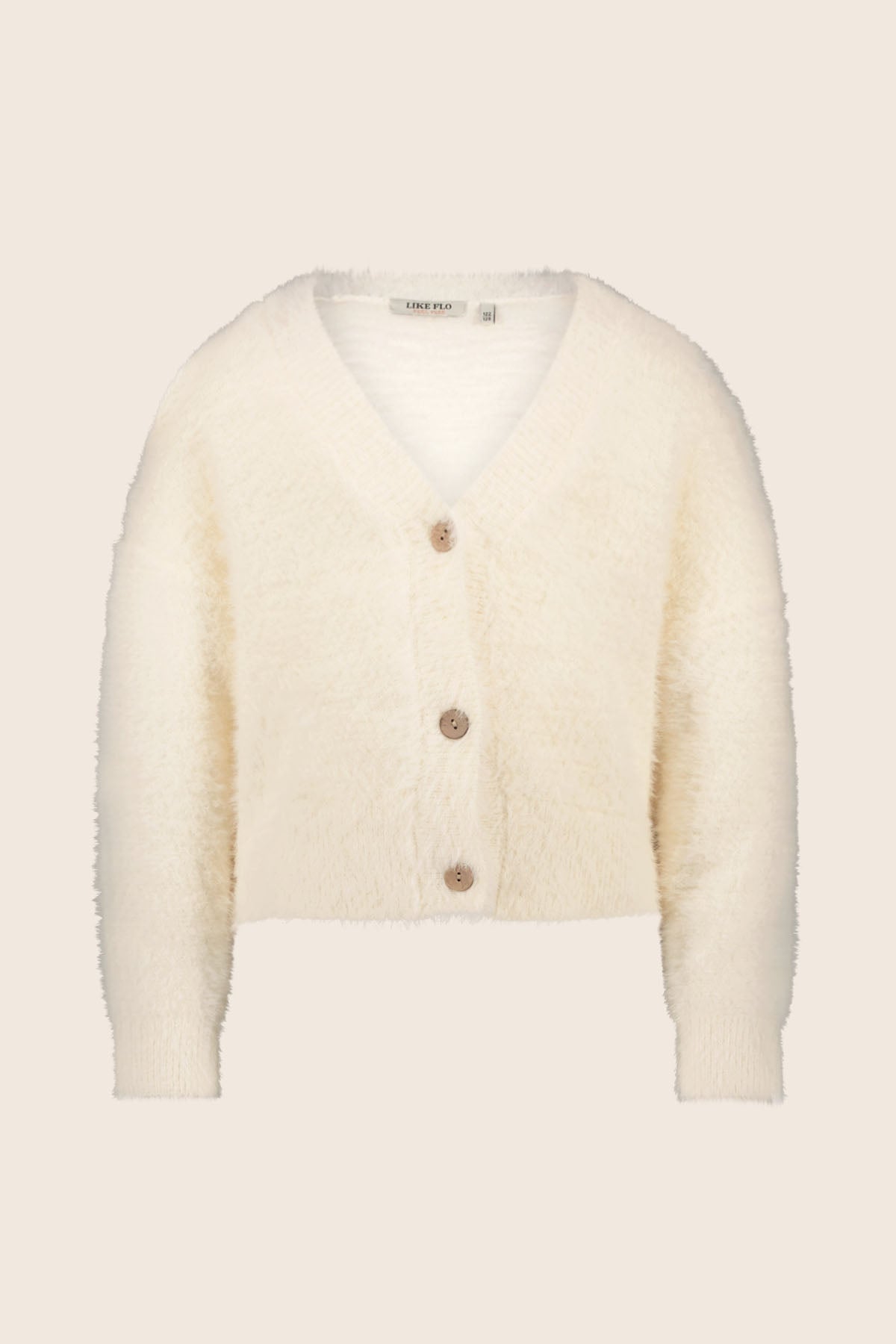 Like FLO Dora Strickjacke Off-White