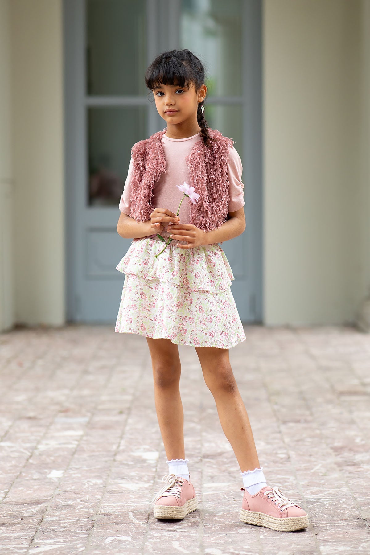 Like FLO Darcy Gilet Blush