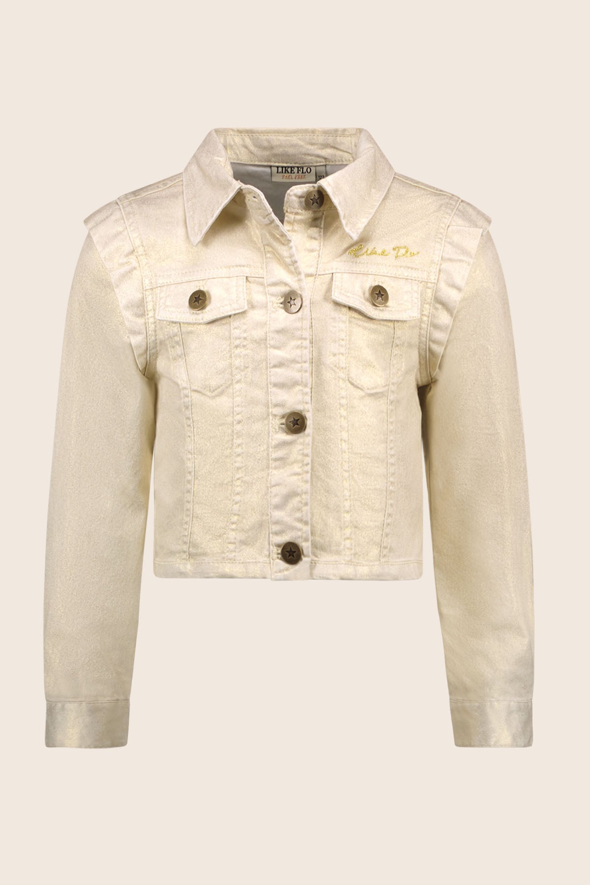 Like FLO Ame jacket Soft Gold