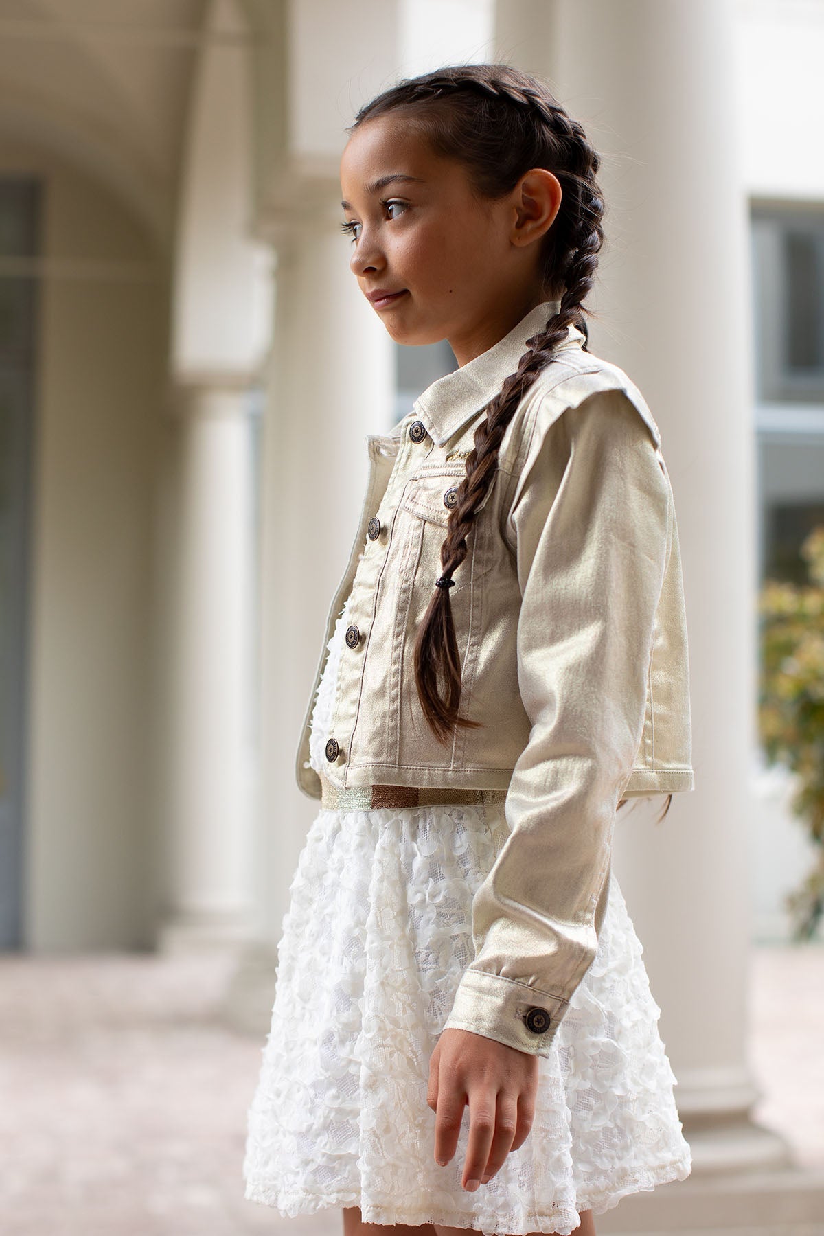 Like FLO Ame jacket Soft Gold