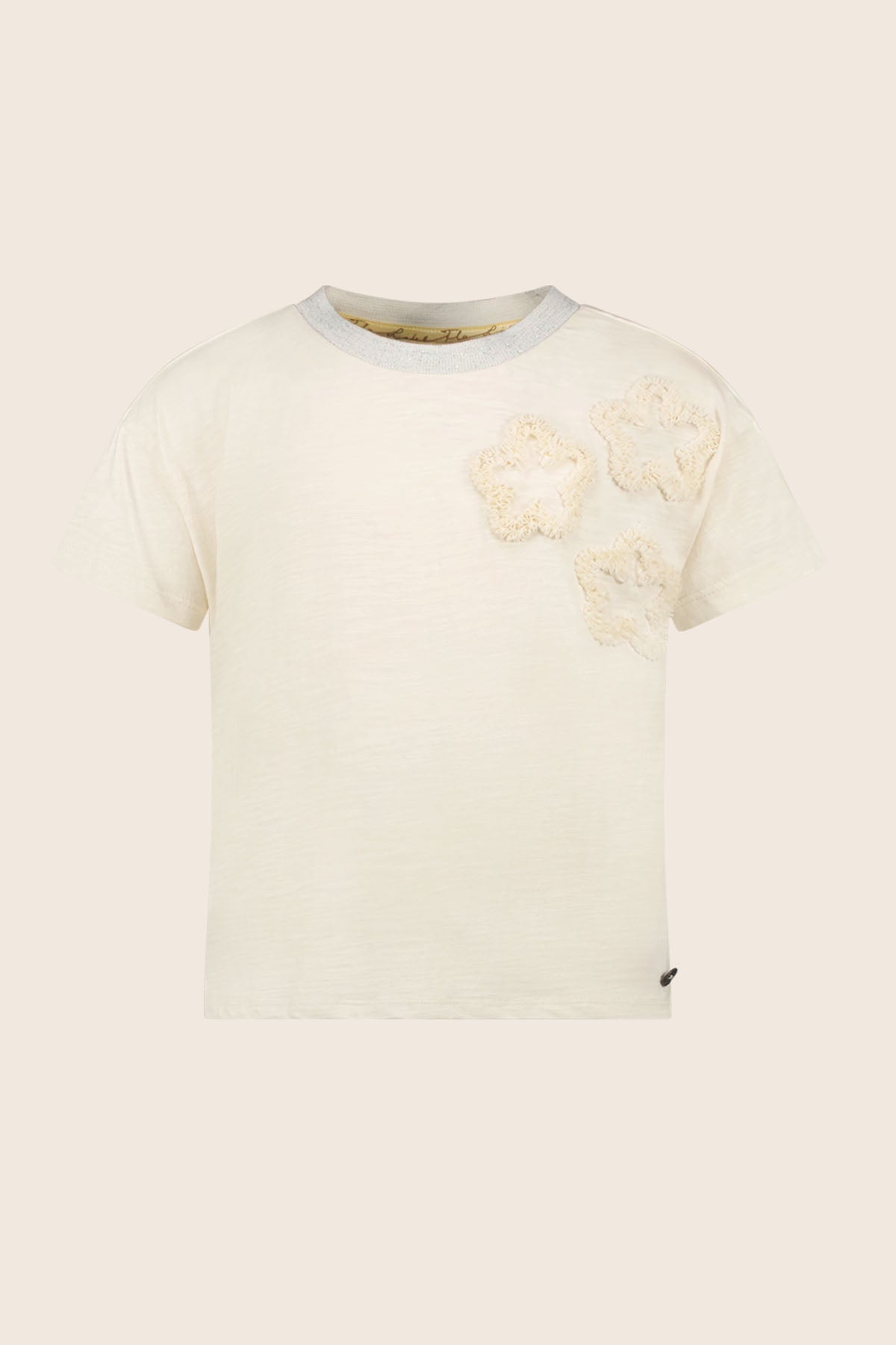 Like FLO Elva Tee Off-White