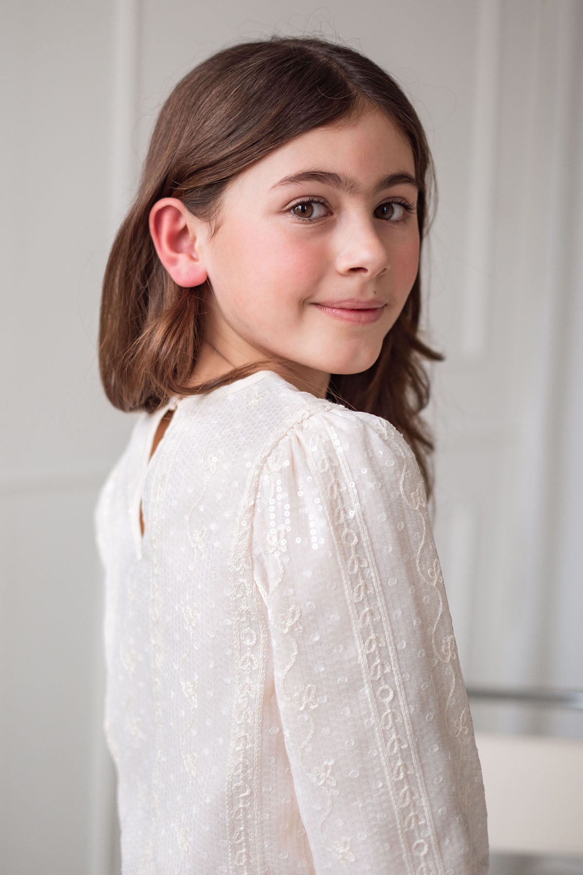 Like FLO Ella Blouse Off White