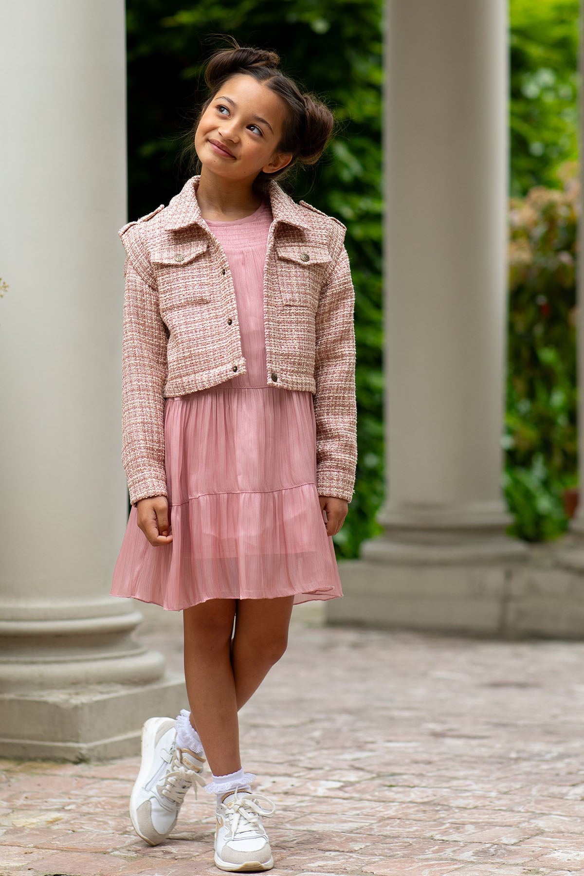 Like FLO Manon Dress Lt Pink