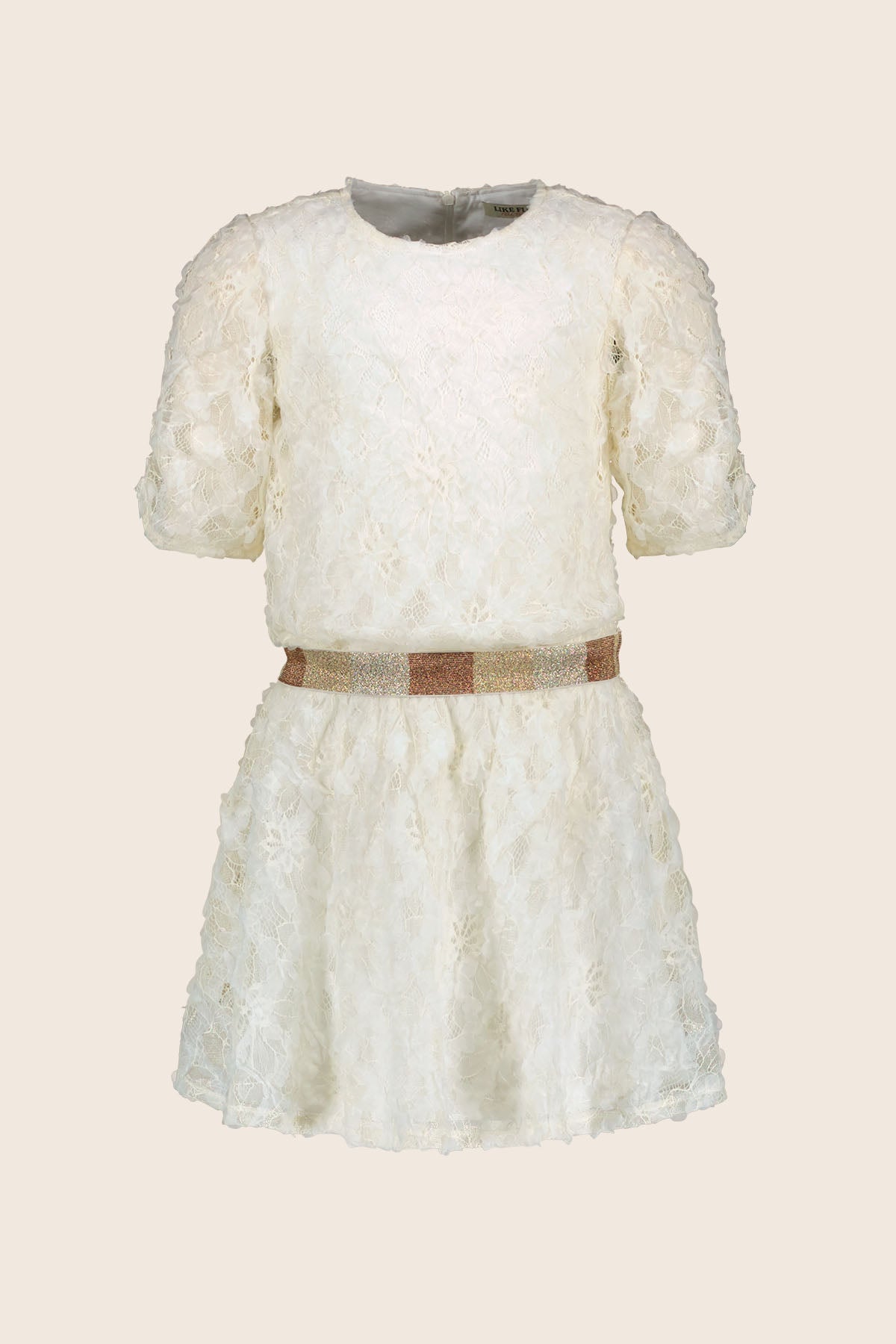 Like FLO Mea Dress Off white