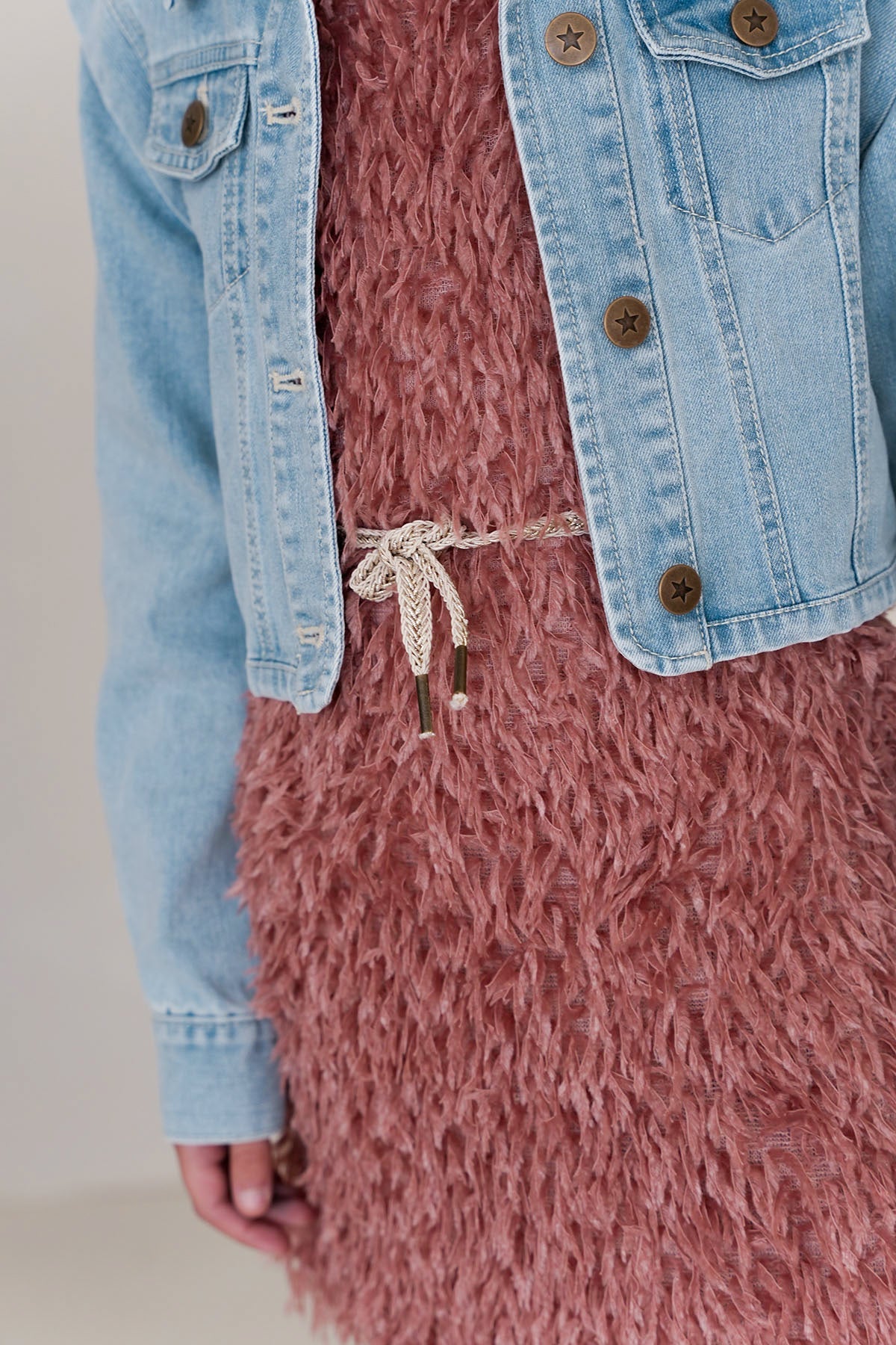 Like FLO Ame Jacket Lt denim