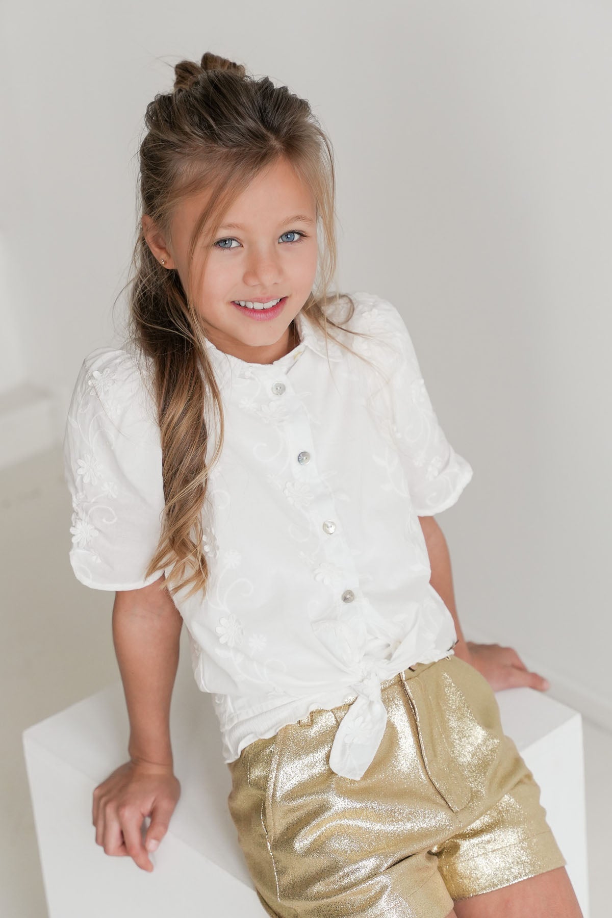 Like FLO Cindy Blouse Off White