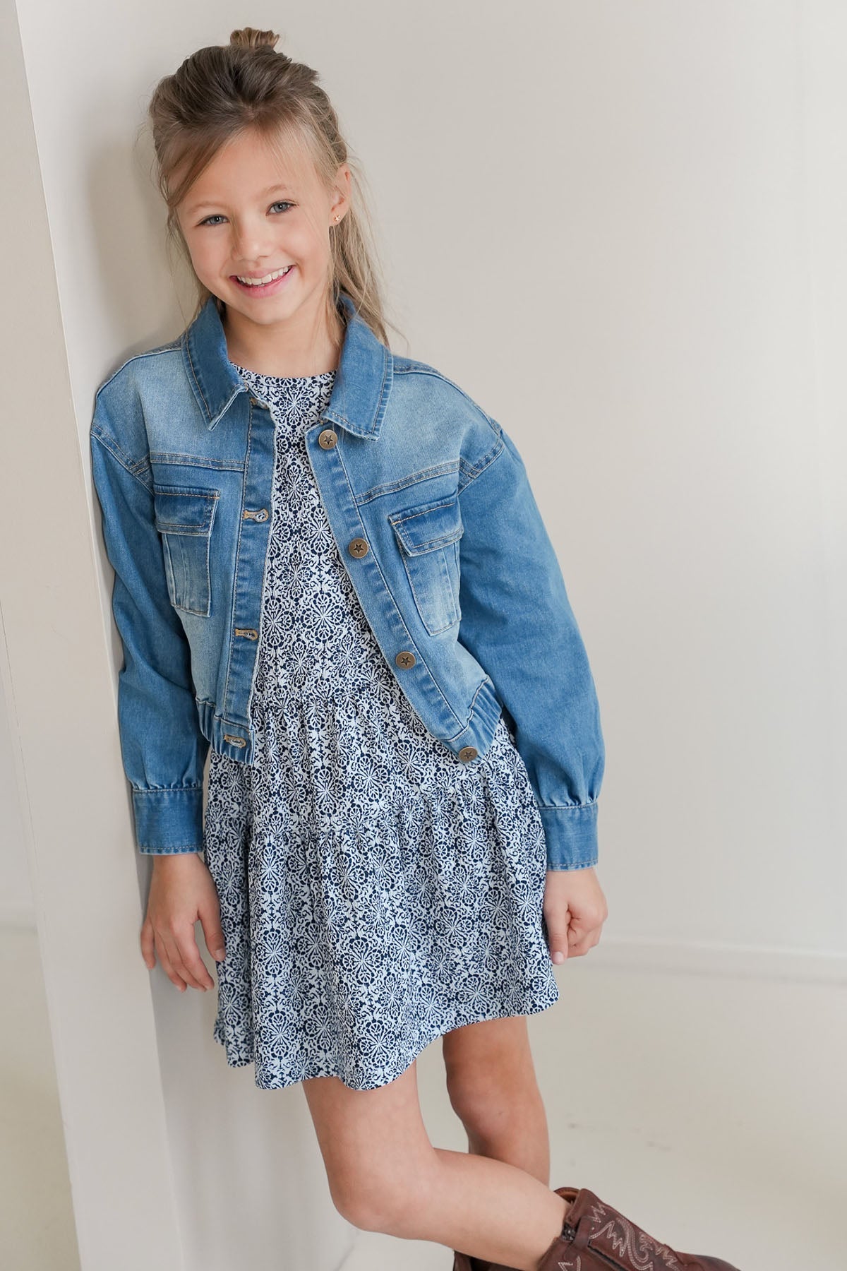 Like FLO Dina Jacket Lt. Denim