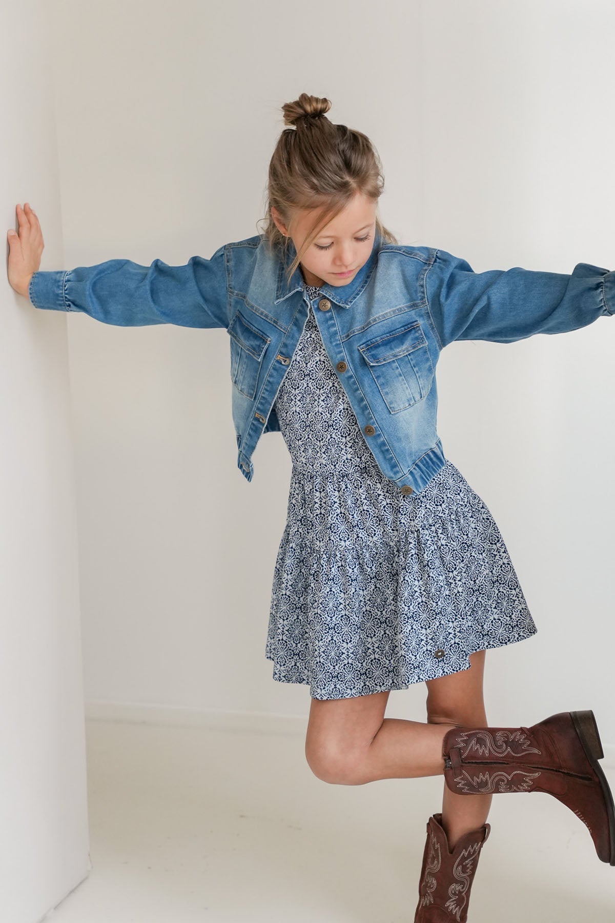 Like FLO Dina Jacket Lt. Denim