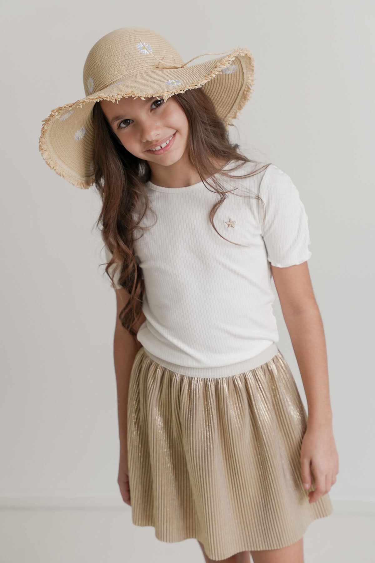 Like FLO Elise Top Off White