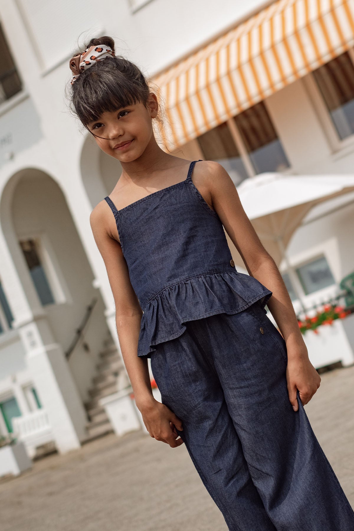 Like FLO Elif Top Indigo