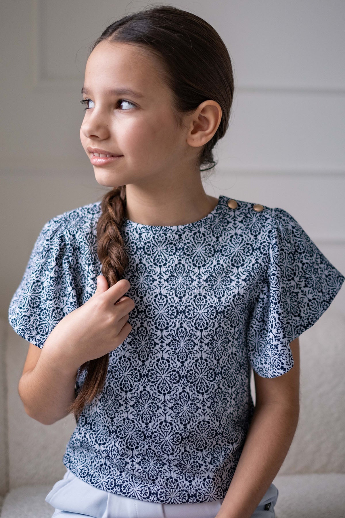 Like FLO Emilia Top Ikat