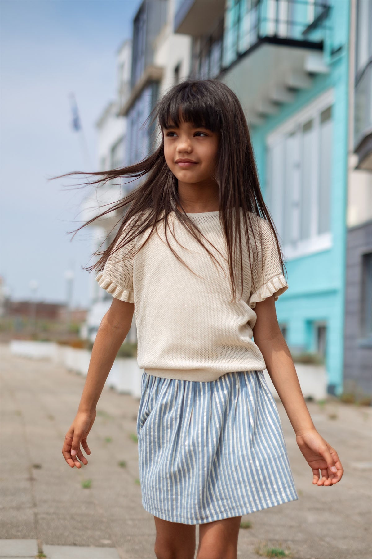 Like FLO Suze Skirt Stripe