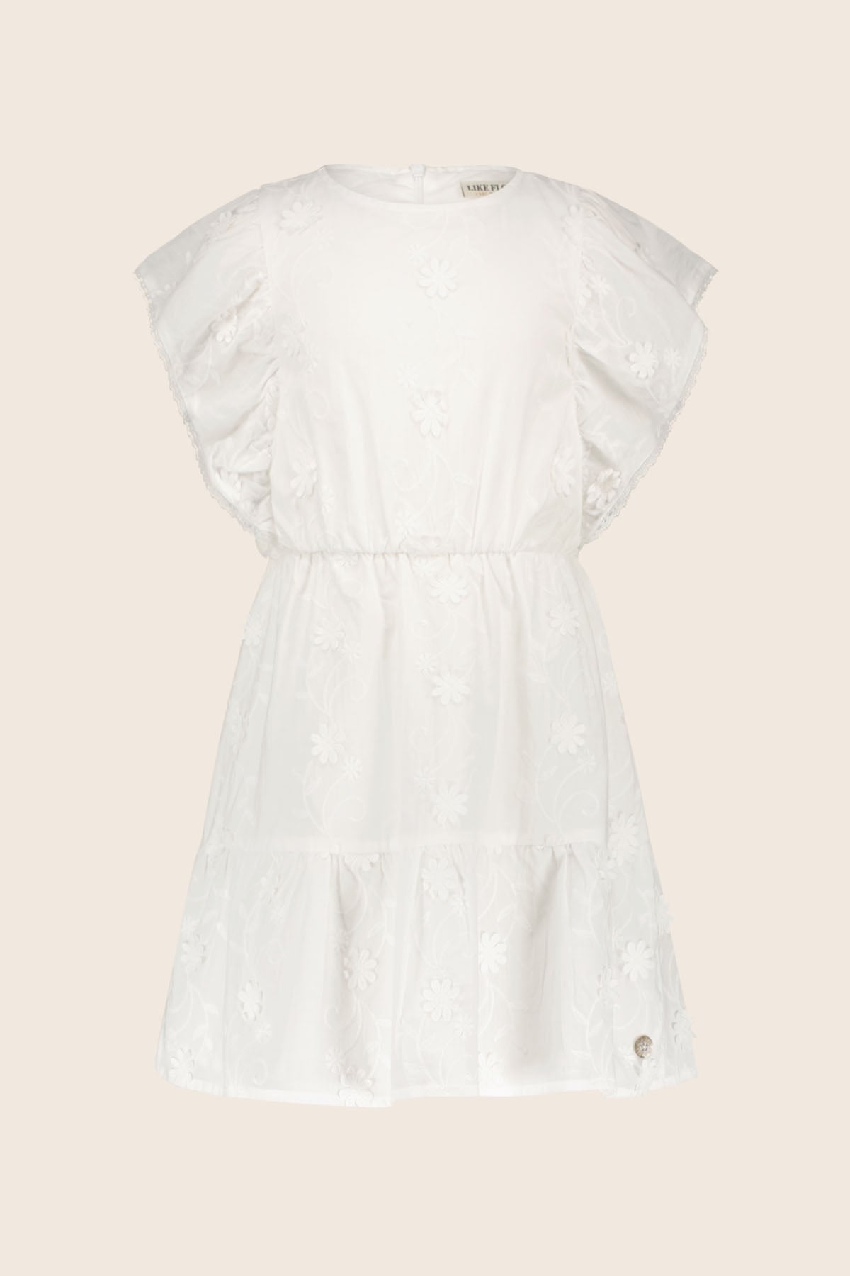 Like FLO Madelief Dress Off White