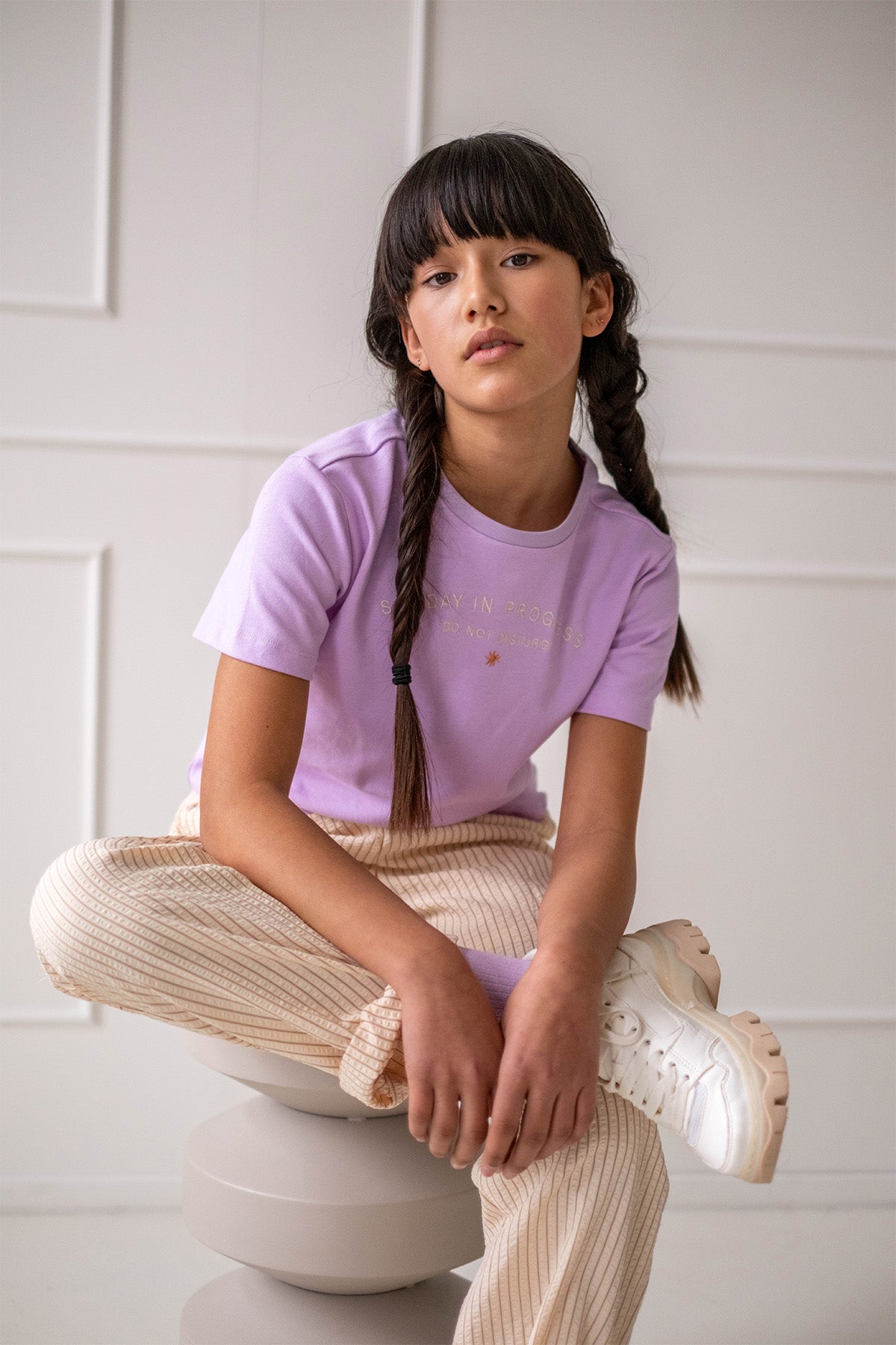 Like FLO Ease Tee lilac