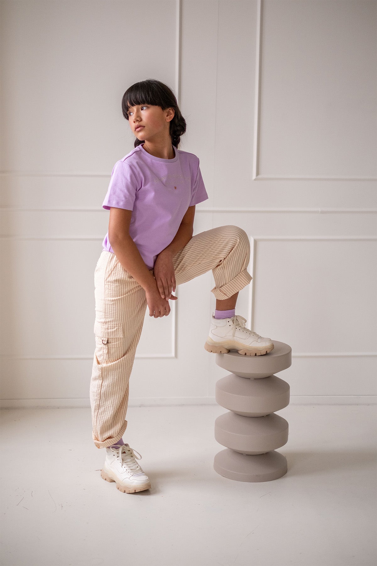 Like FLO Ease Tee lilac