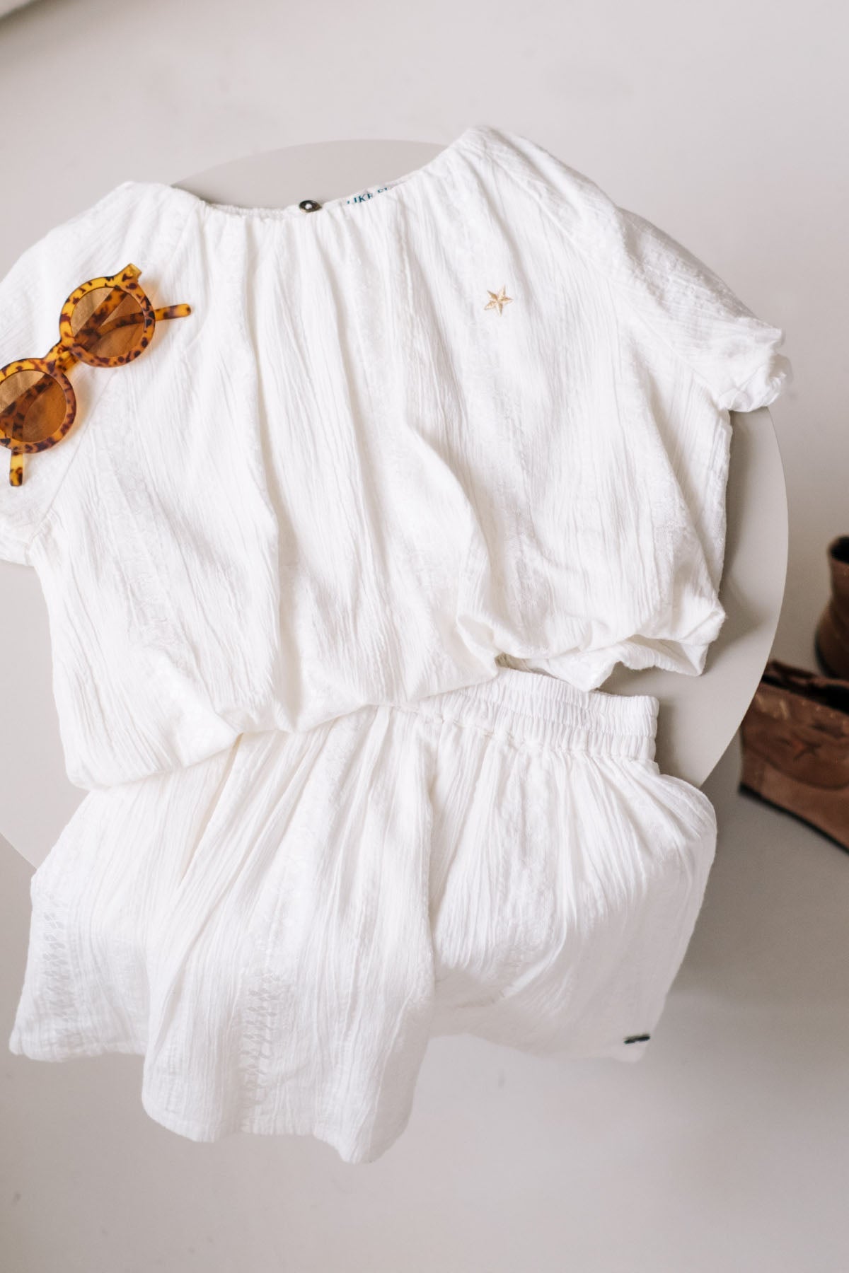 Like FLO Carmen Top Off white