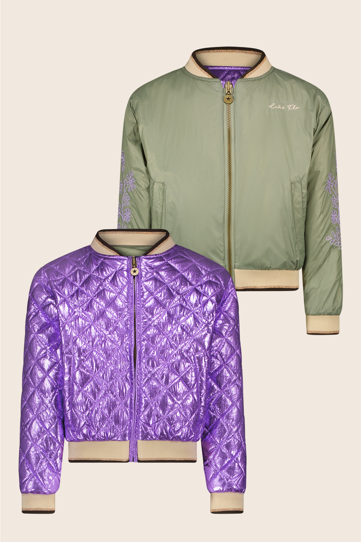 Like FLO Amber Jacket Lilac