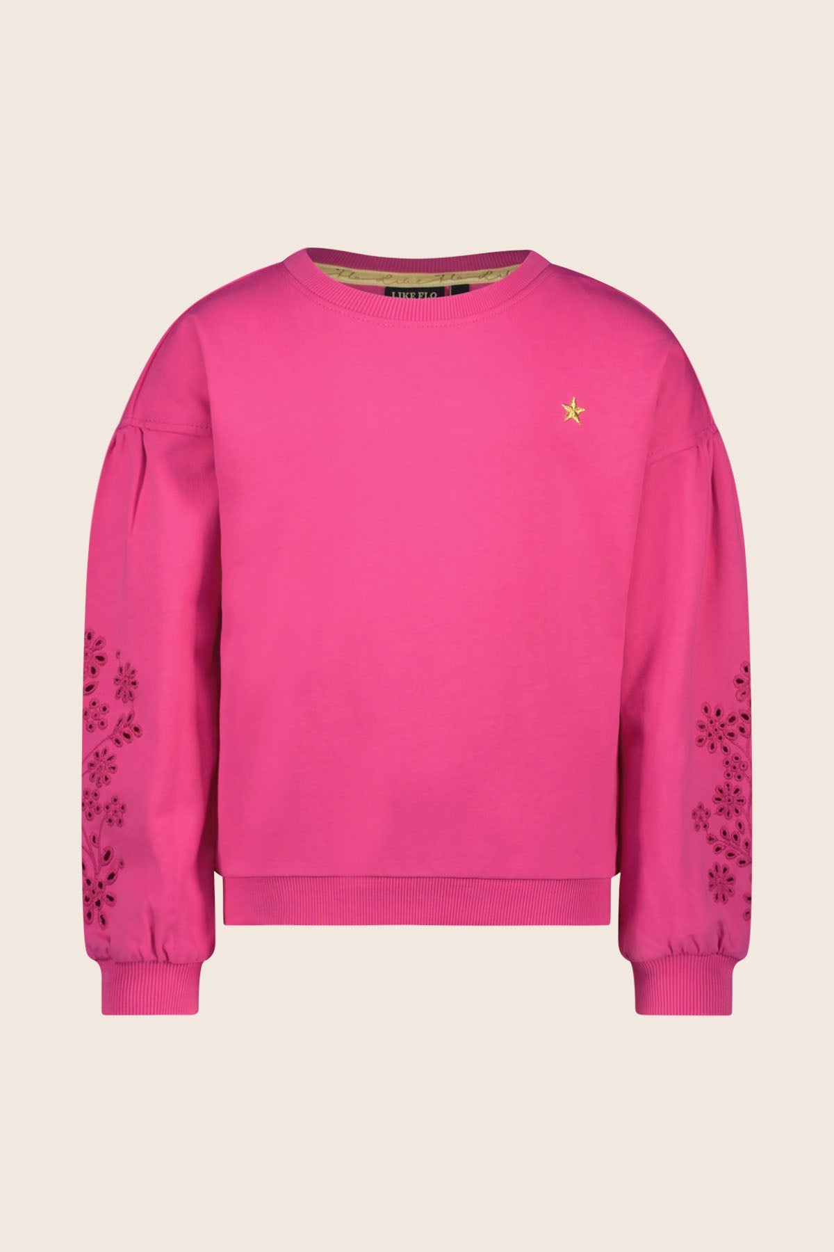 Like FLO Donna Flo girls sweater Fuchsia