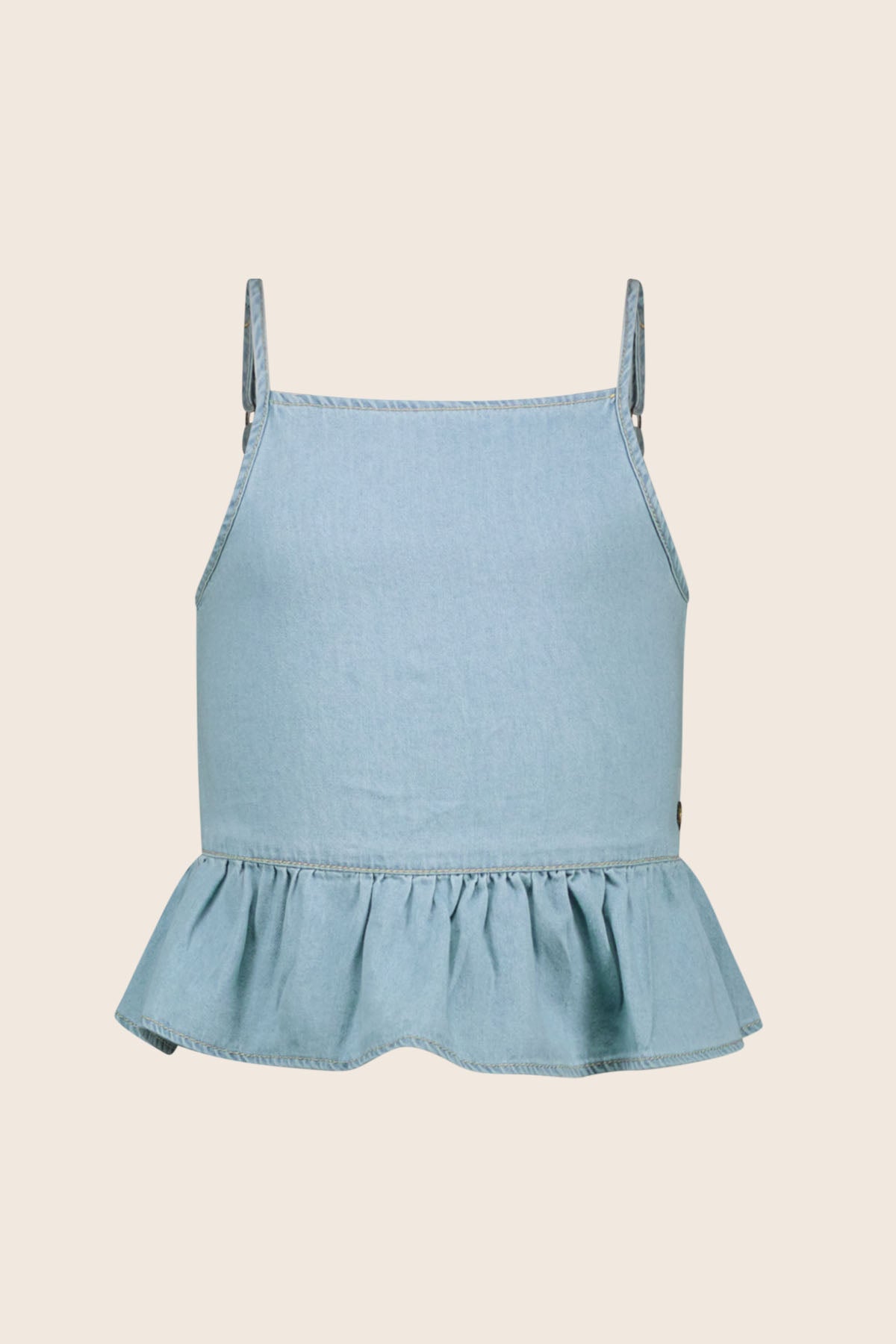 Like FLO Elif Top Lt Denim