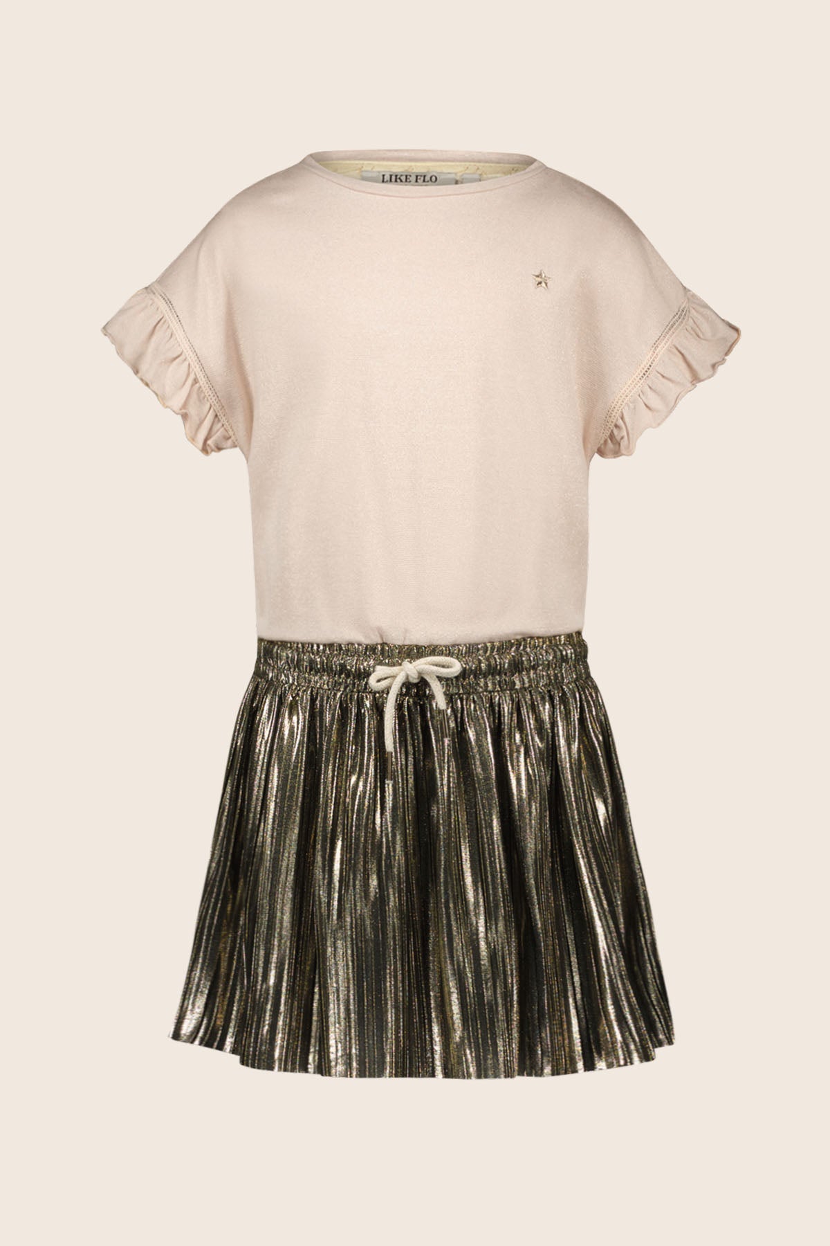 Like FLO Maud Dress Warm Sand