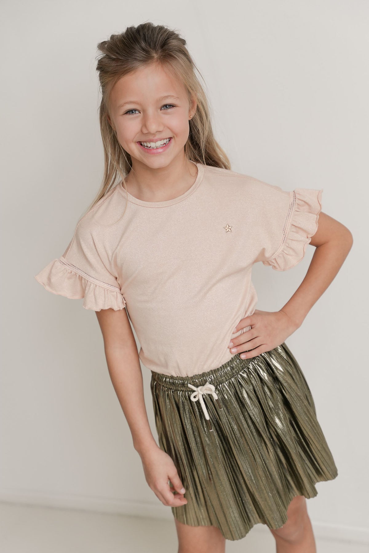 Like FLO Maud Dress Warm Sand