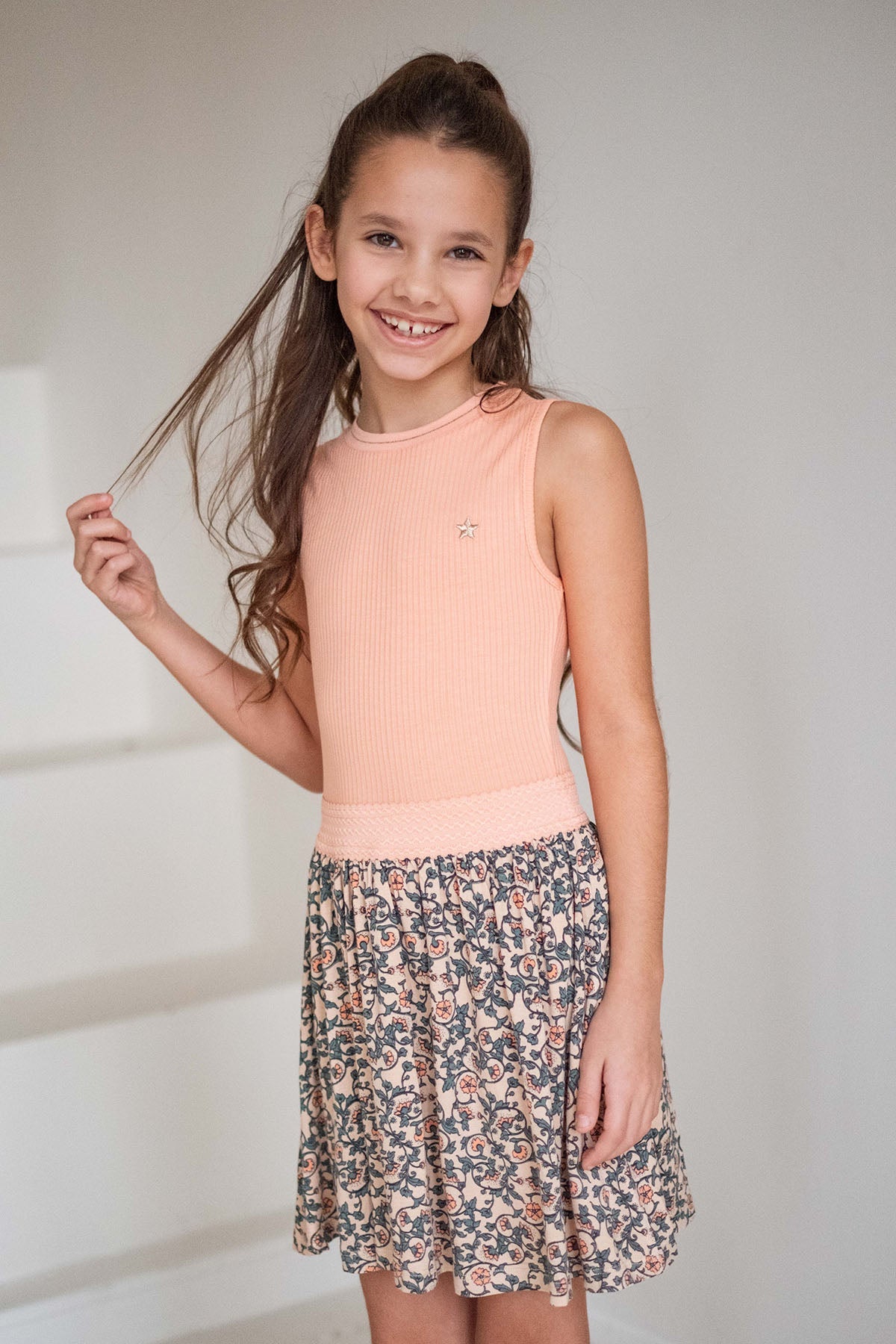 Like FLO Moon Dress Soft Peach