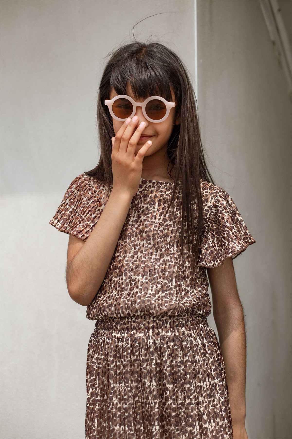 Like FLO Marley Dress Leopard Latte