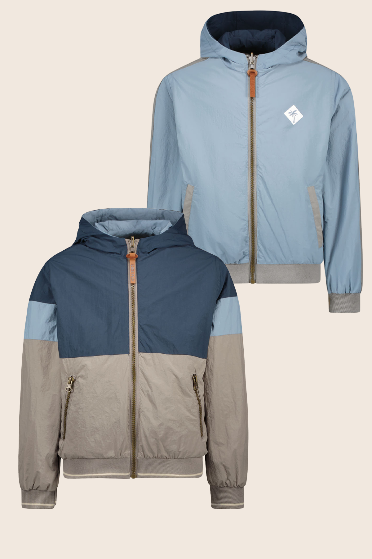 Like FLO ALEX jacket blue stone
