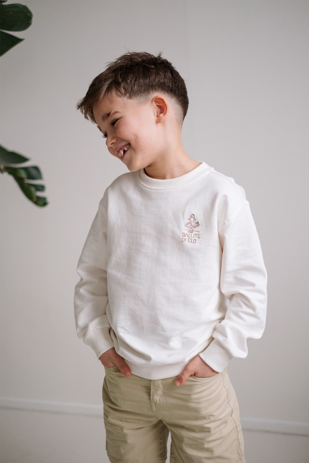 Like FLO DAILY sweater off-white