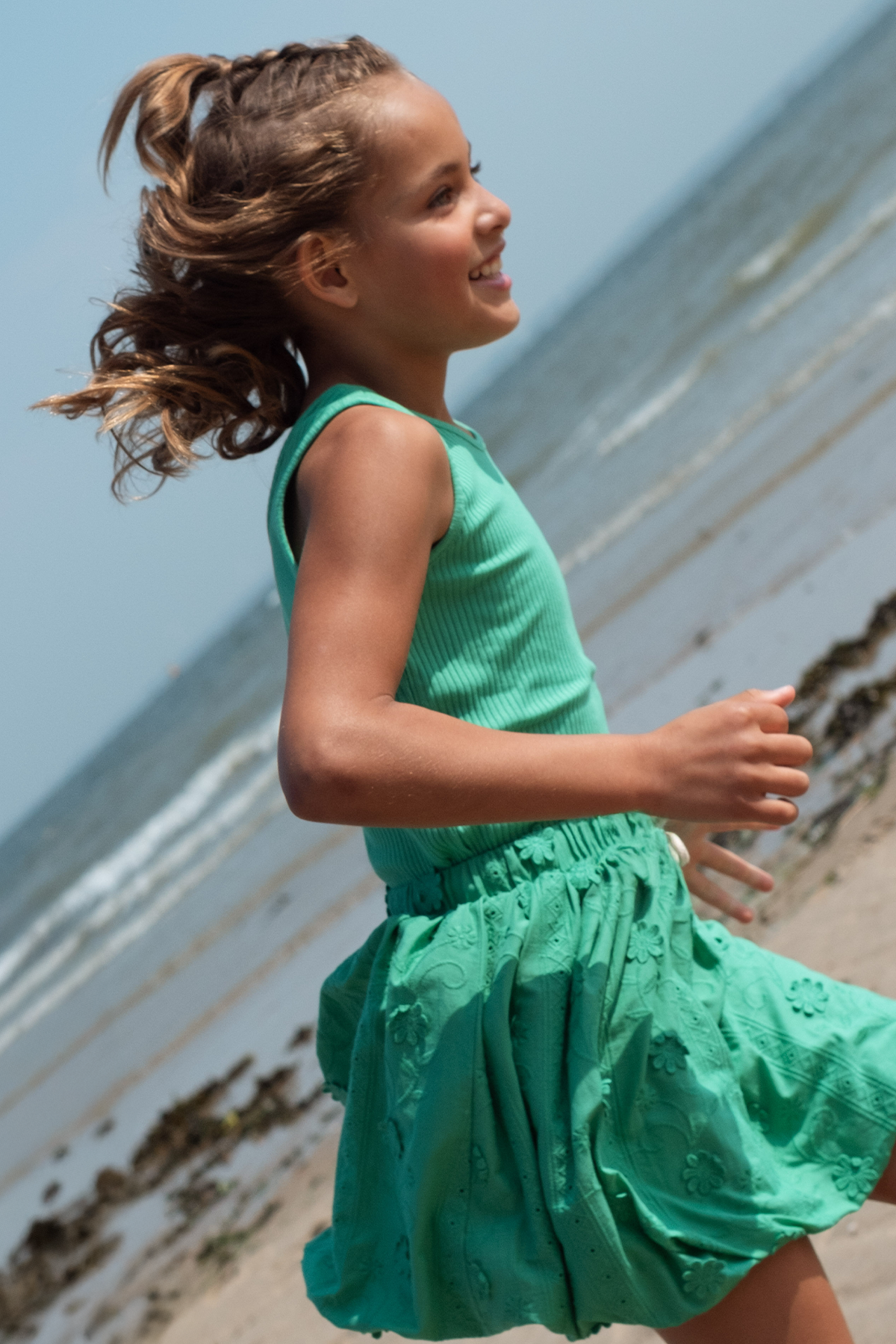 Like FLO Stacey Skirt Sea Green