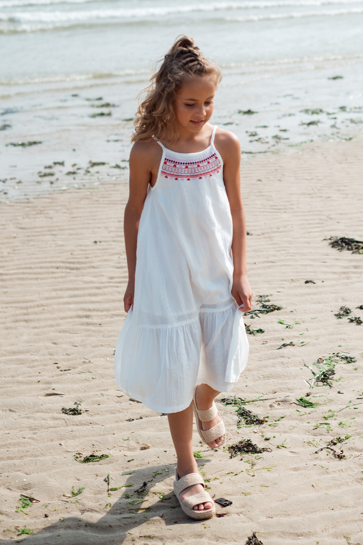 Like FLO Mia Dress Off White