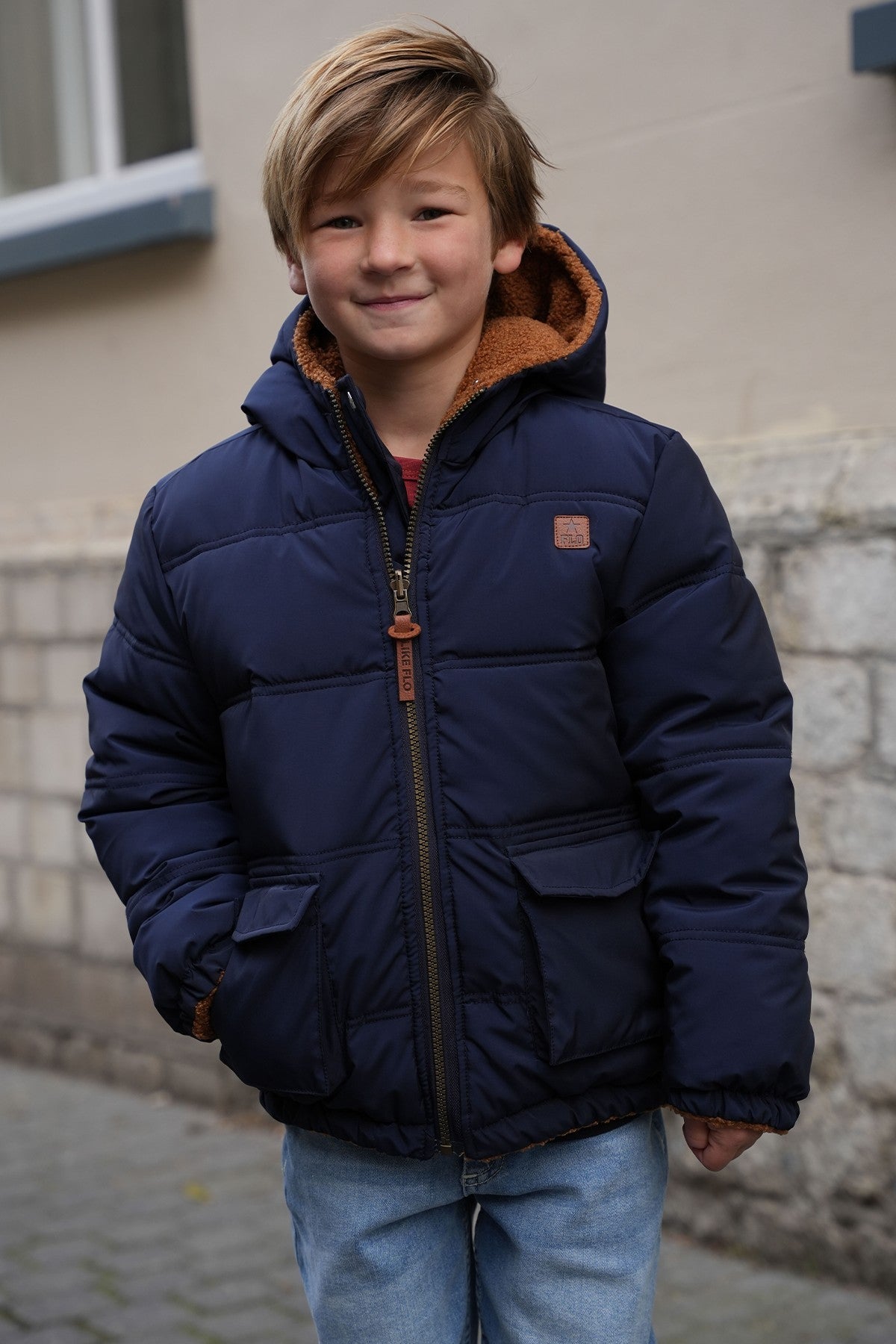 Like Flo Albon jas Navy