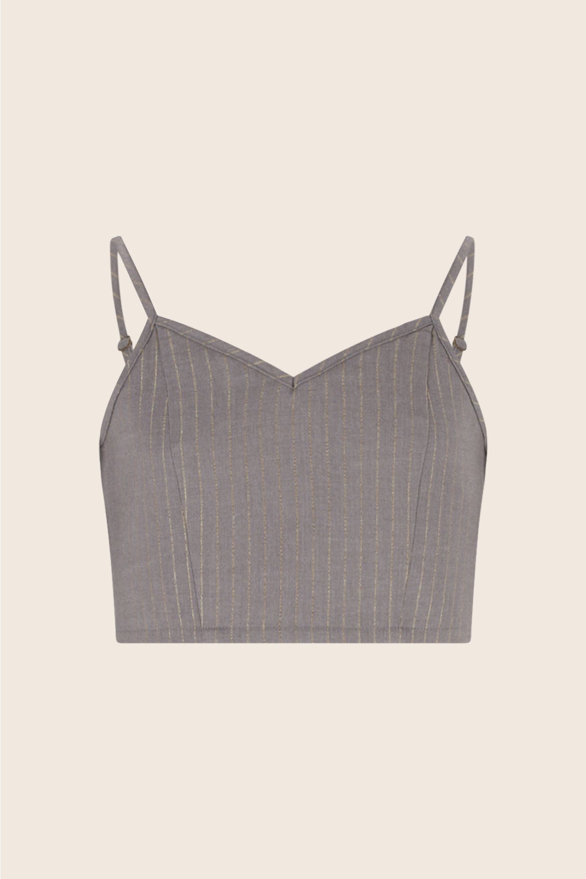 Like Flo Emille top Grey