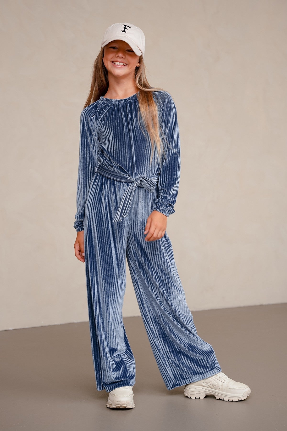 Like Flo Bella Jumpsuit Ice Blue