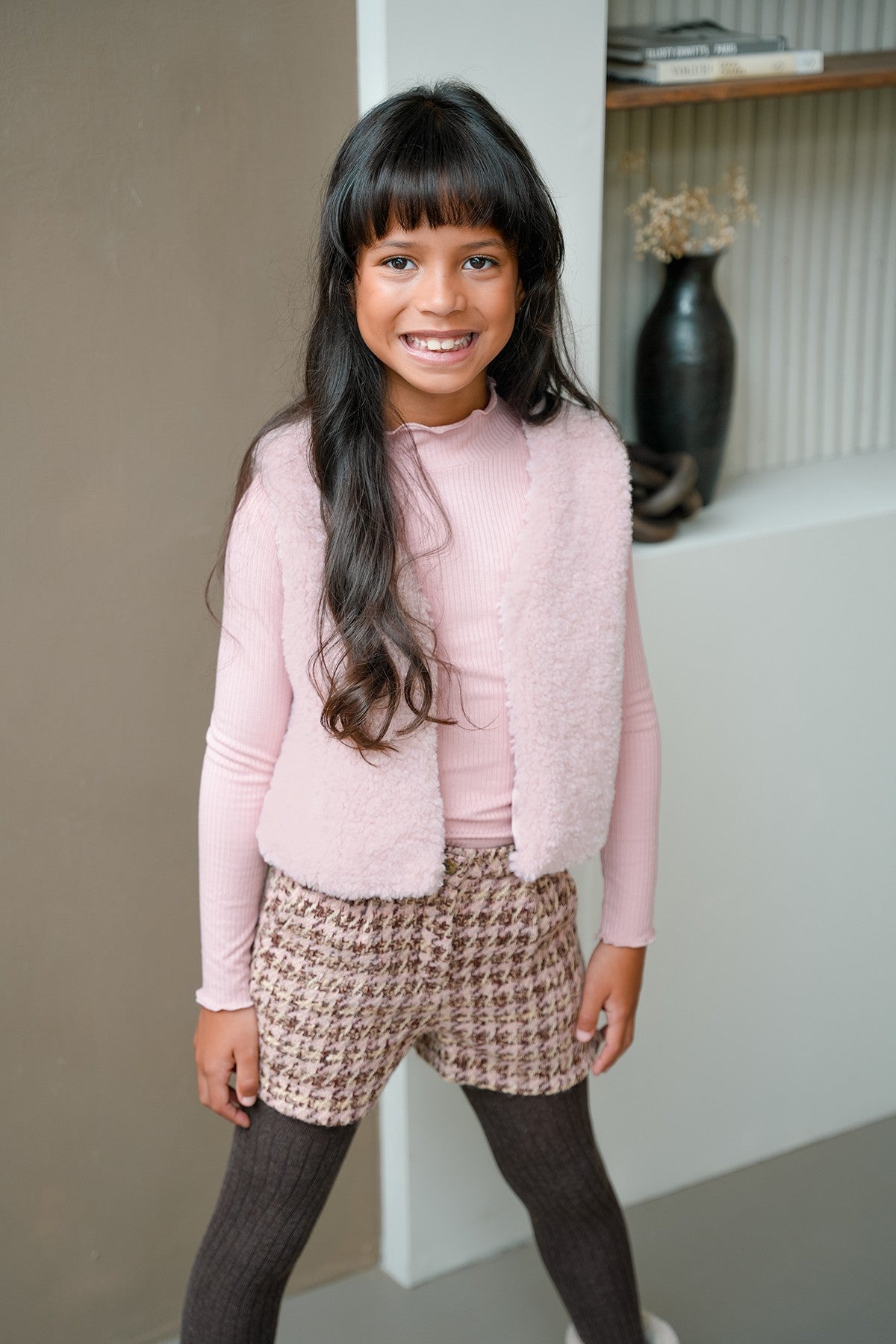 Like Flo Diam gilet Old pink