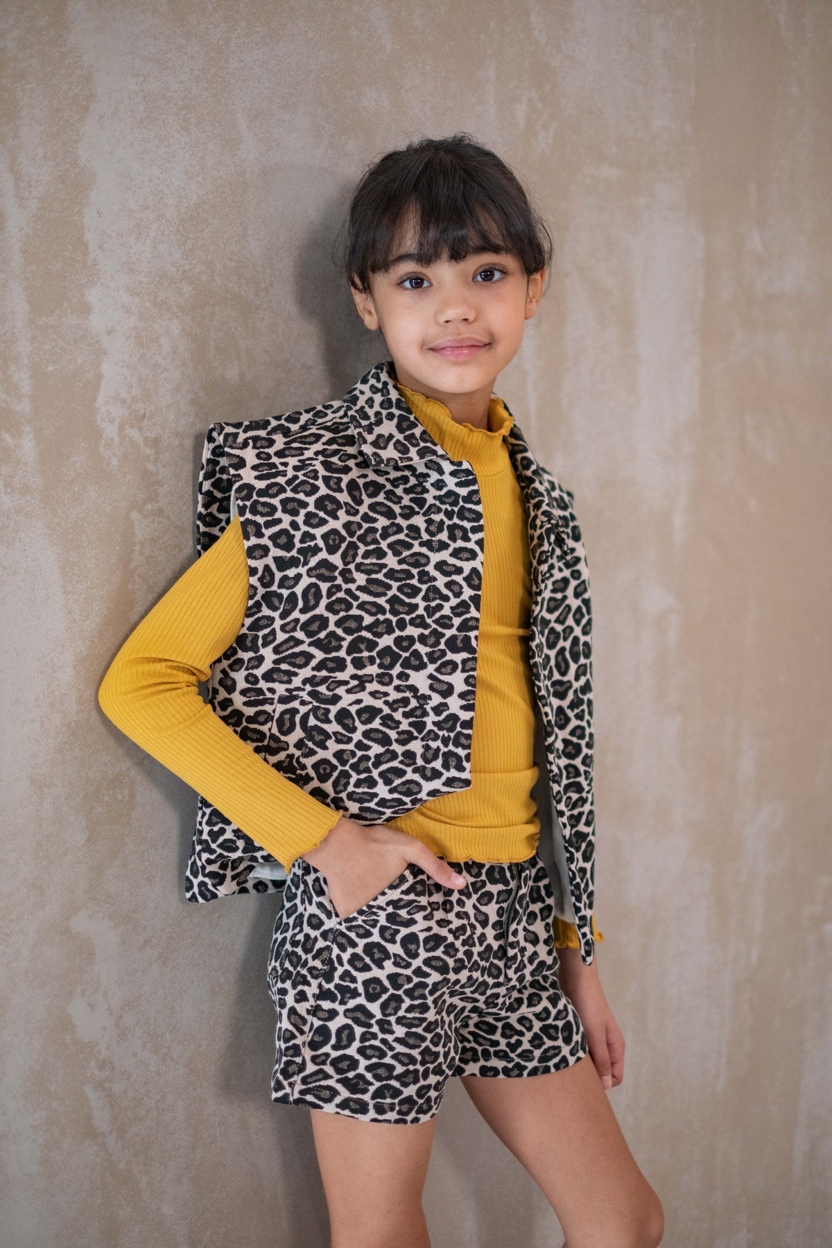 Like Flo Dua Gilet Oker Panther