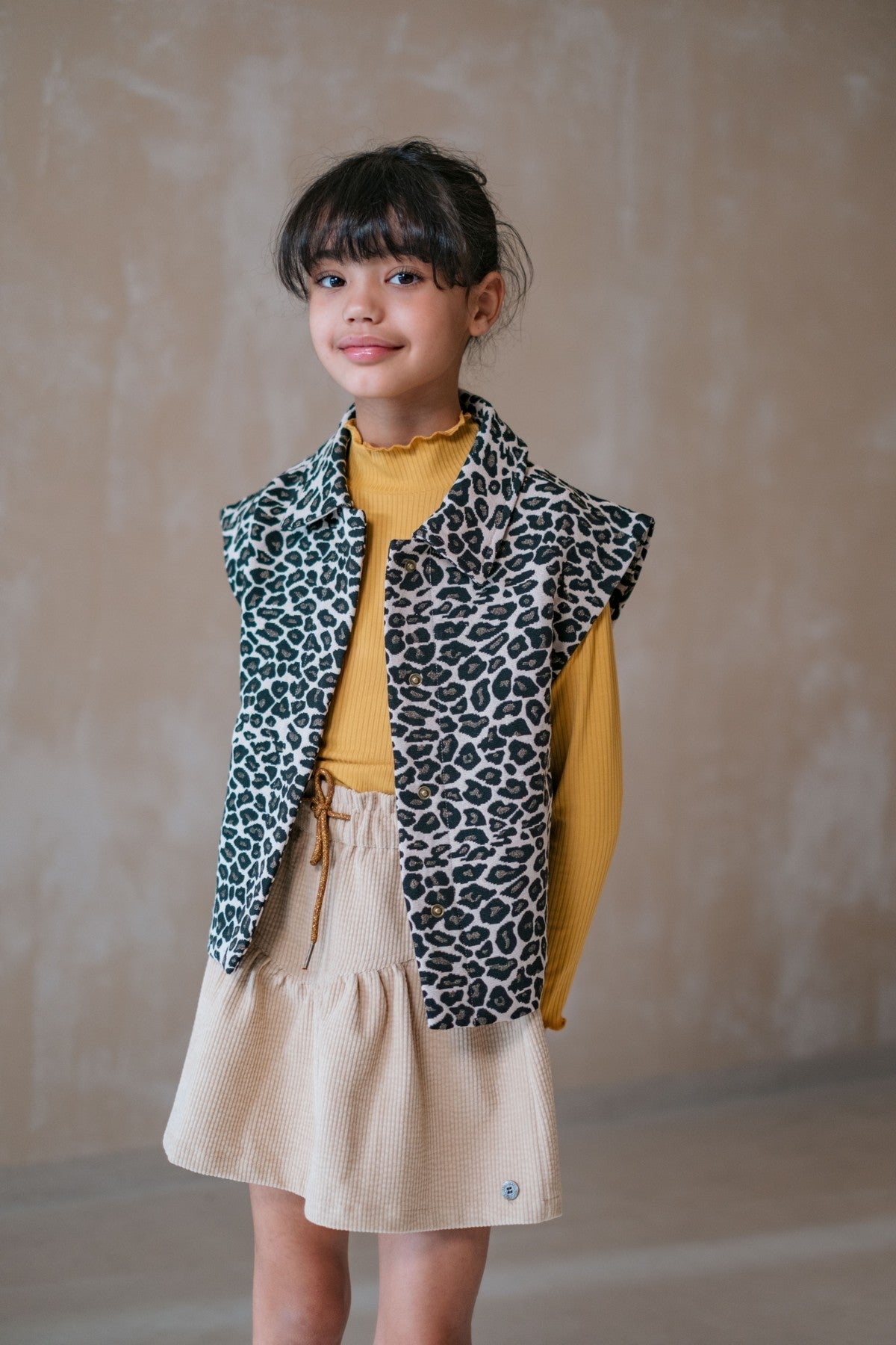 Like Flo Dua Gilet Oker Panther